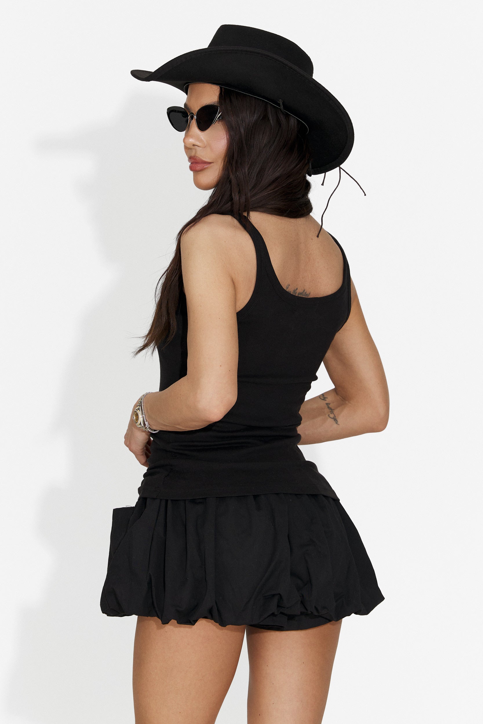 Mayflower Bogas Canotta Casual Nera da Donna