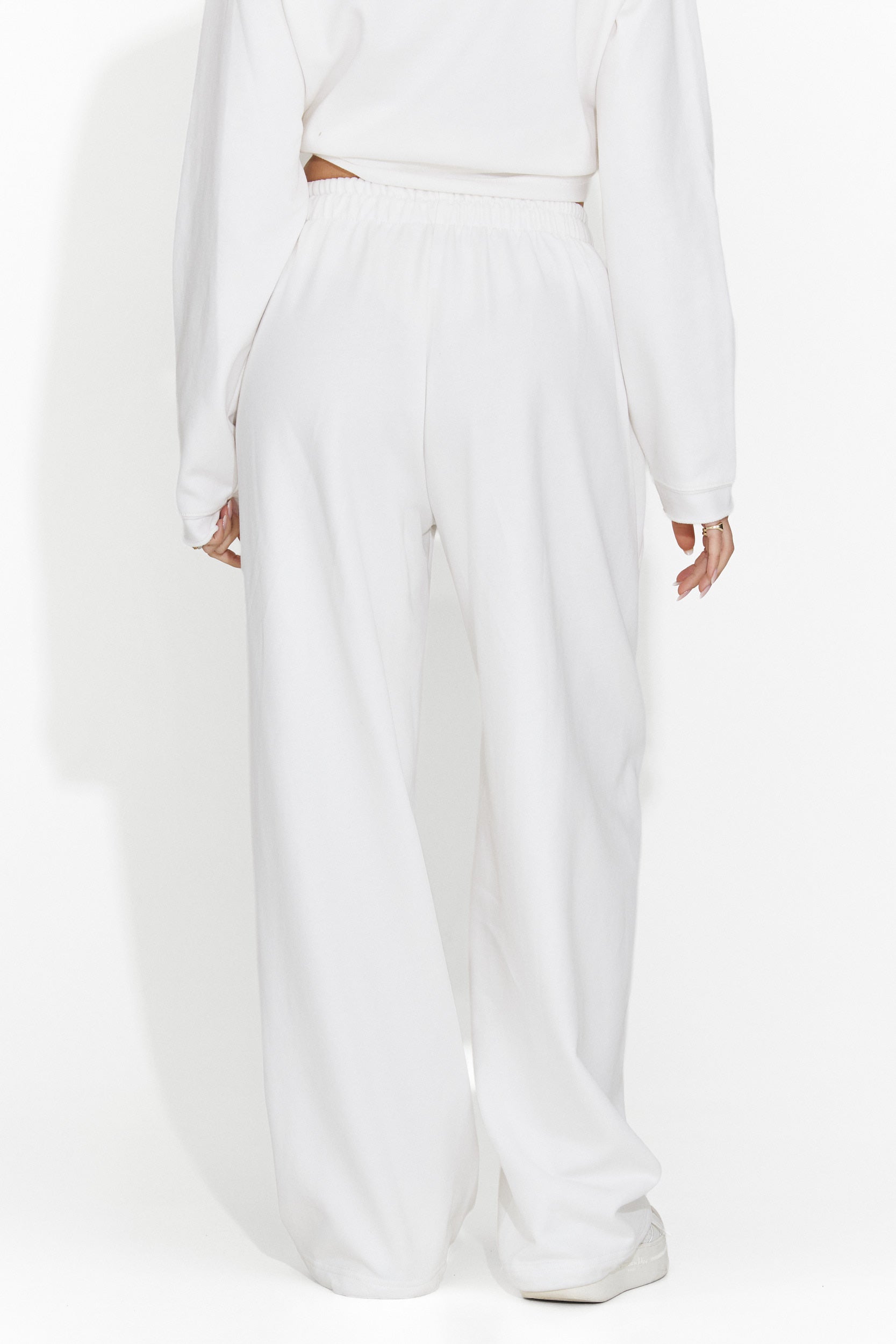 Pantaloni Casual Bianchi da Donna di Romela Bogas