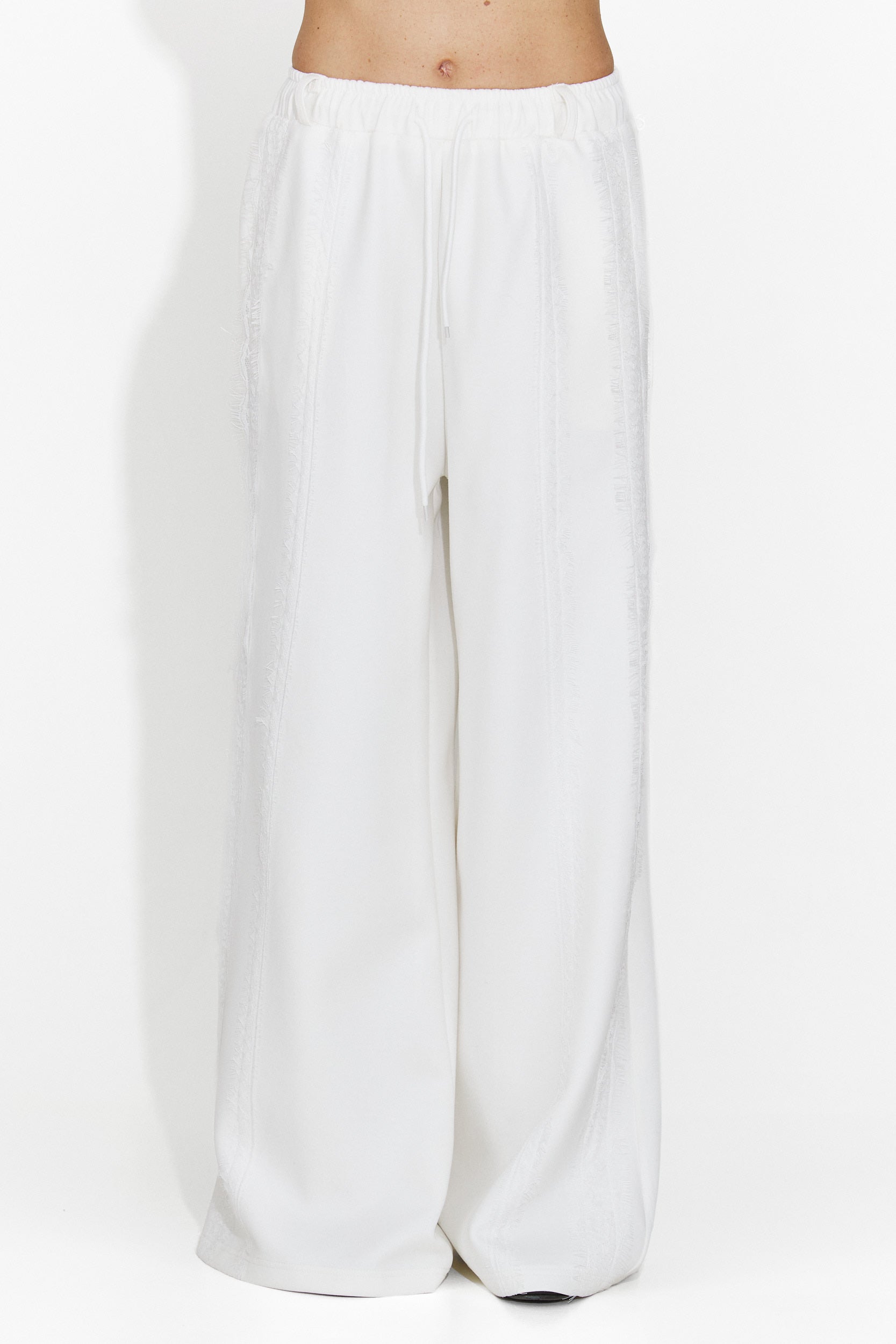 Pantaloni Casual Bianchi da Donna Zarania Bogas