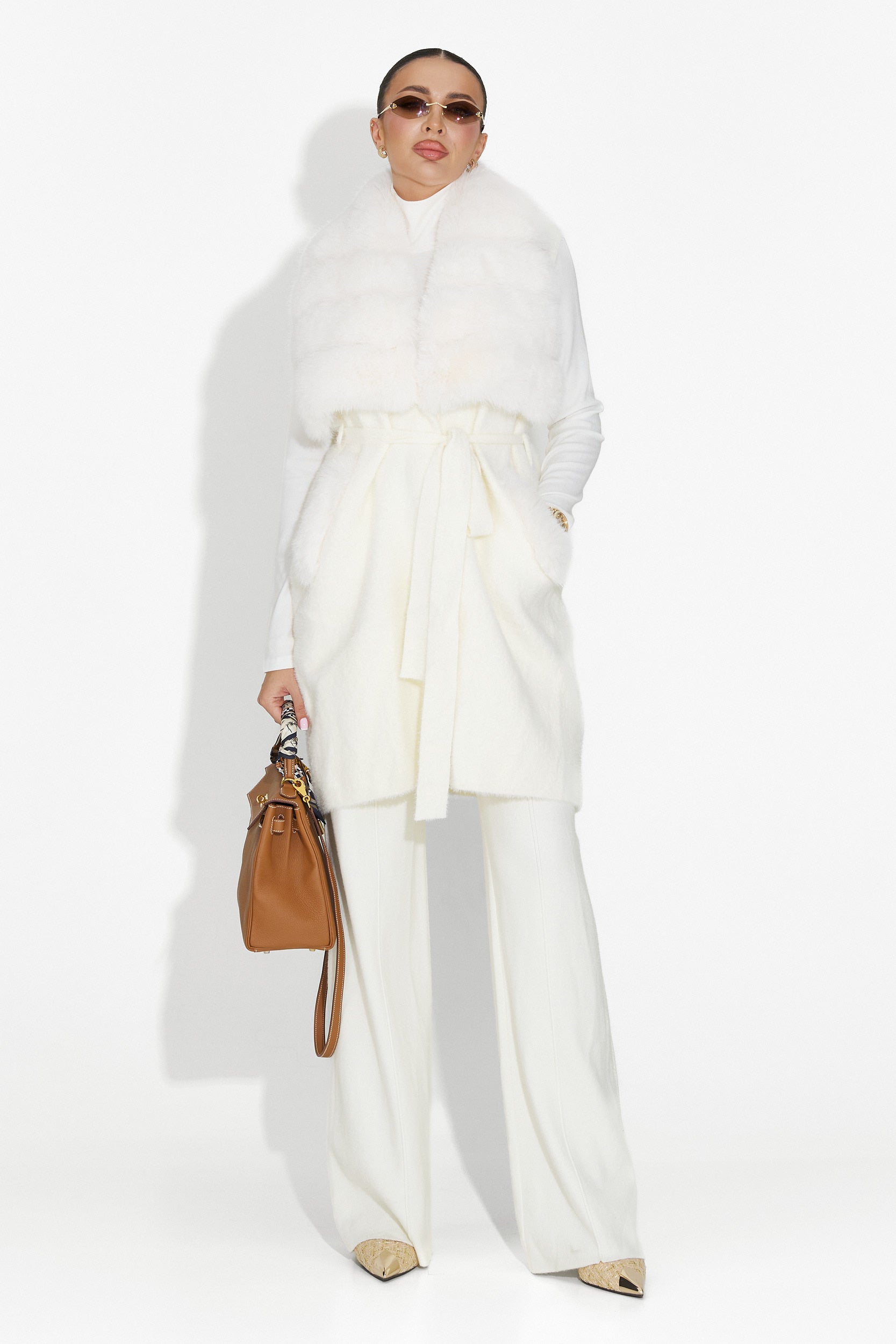 Pantaloni Casual Beige da Donna di Pietrina Bogas