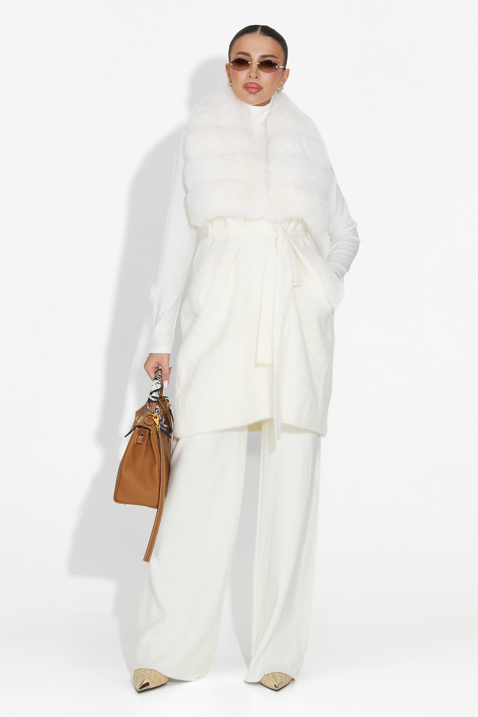 Pantaloni Casual Beige da Donna di Pietrina Bogas