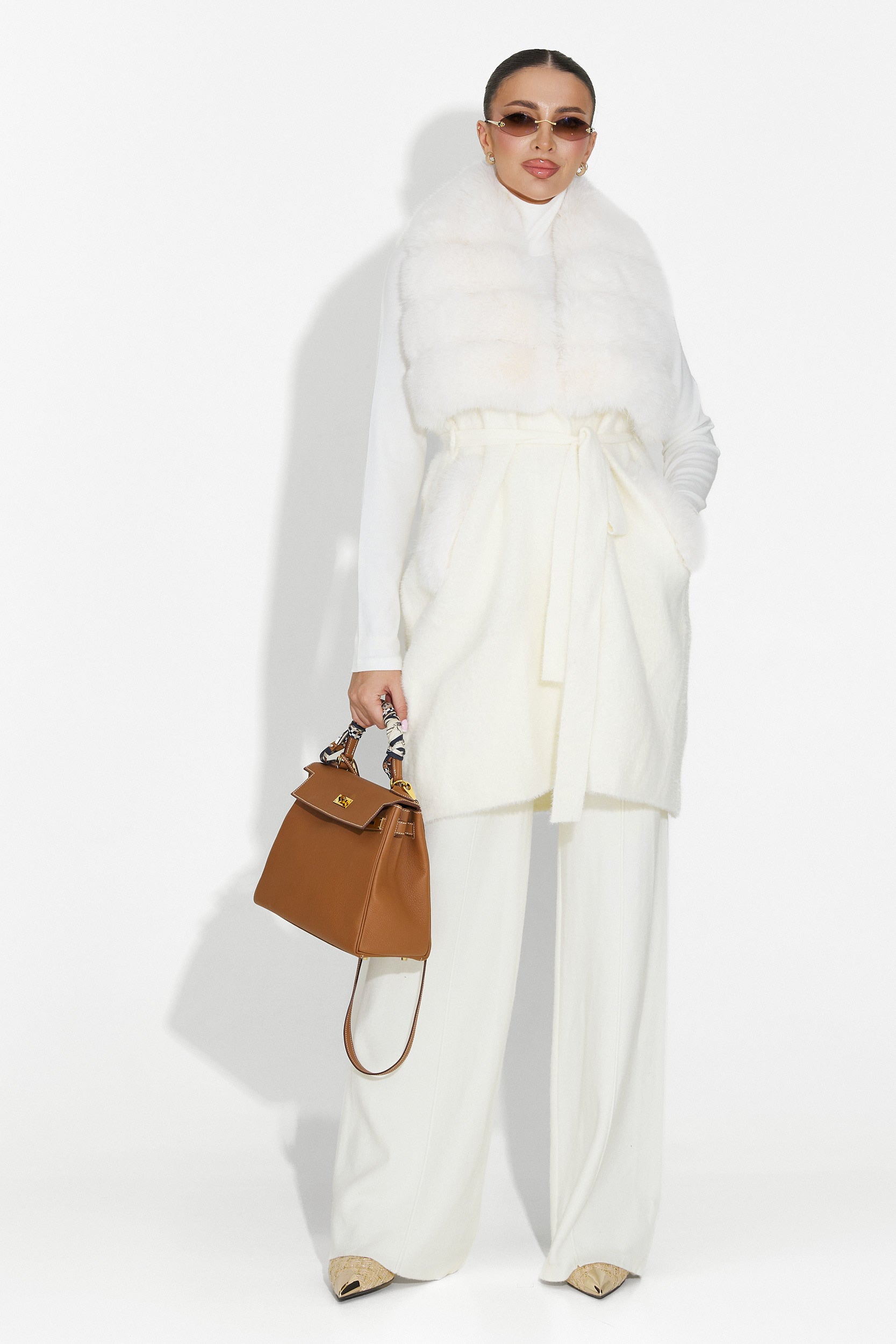 Pantaloni Casual Beige da Donna di Pietrina Bogas