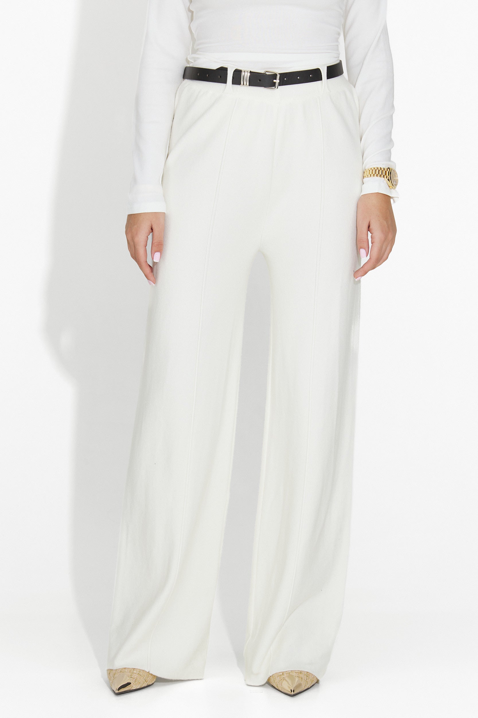 Pantaloni Casual Beige da Donna di Pietrina Bogas