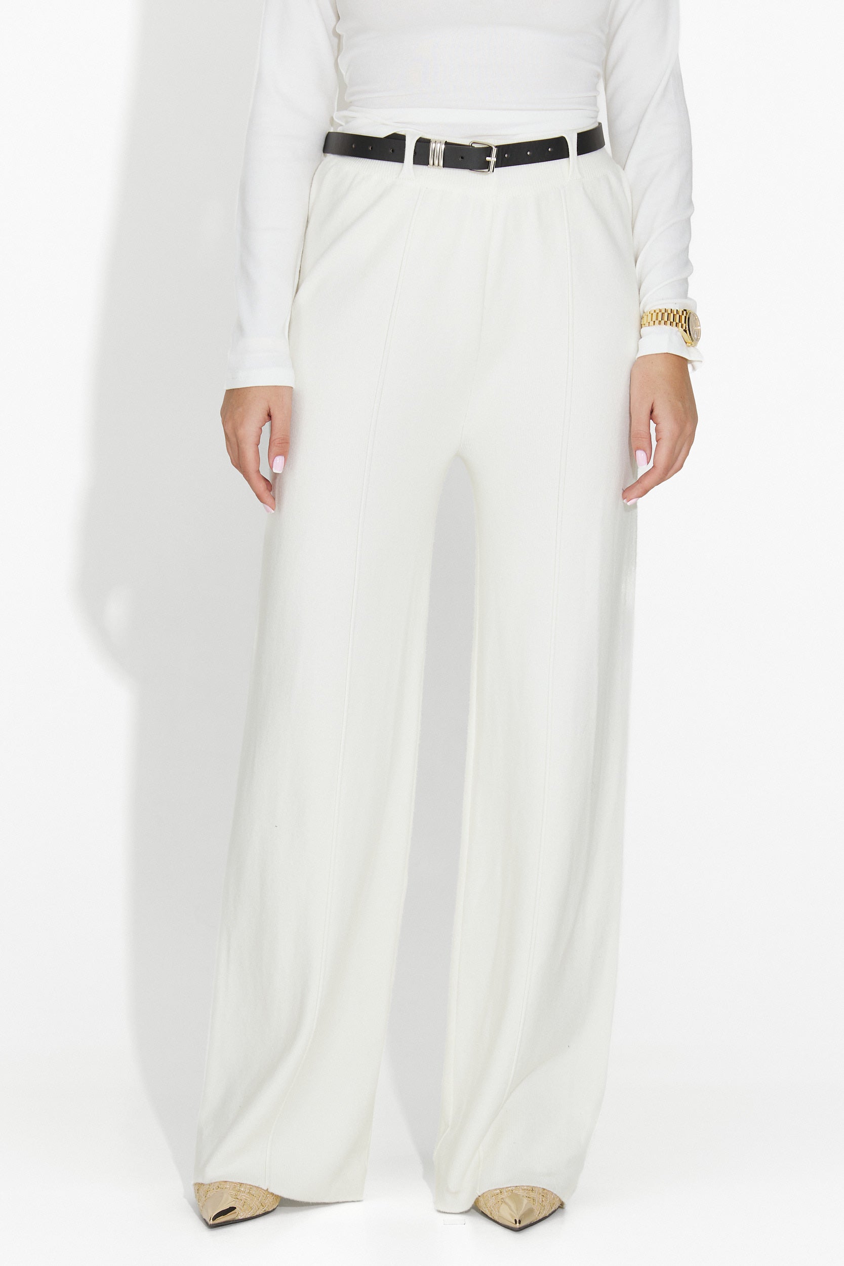 Pantaloni Casual Beige da Donna di Pietrina Bogas