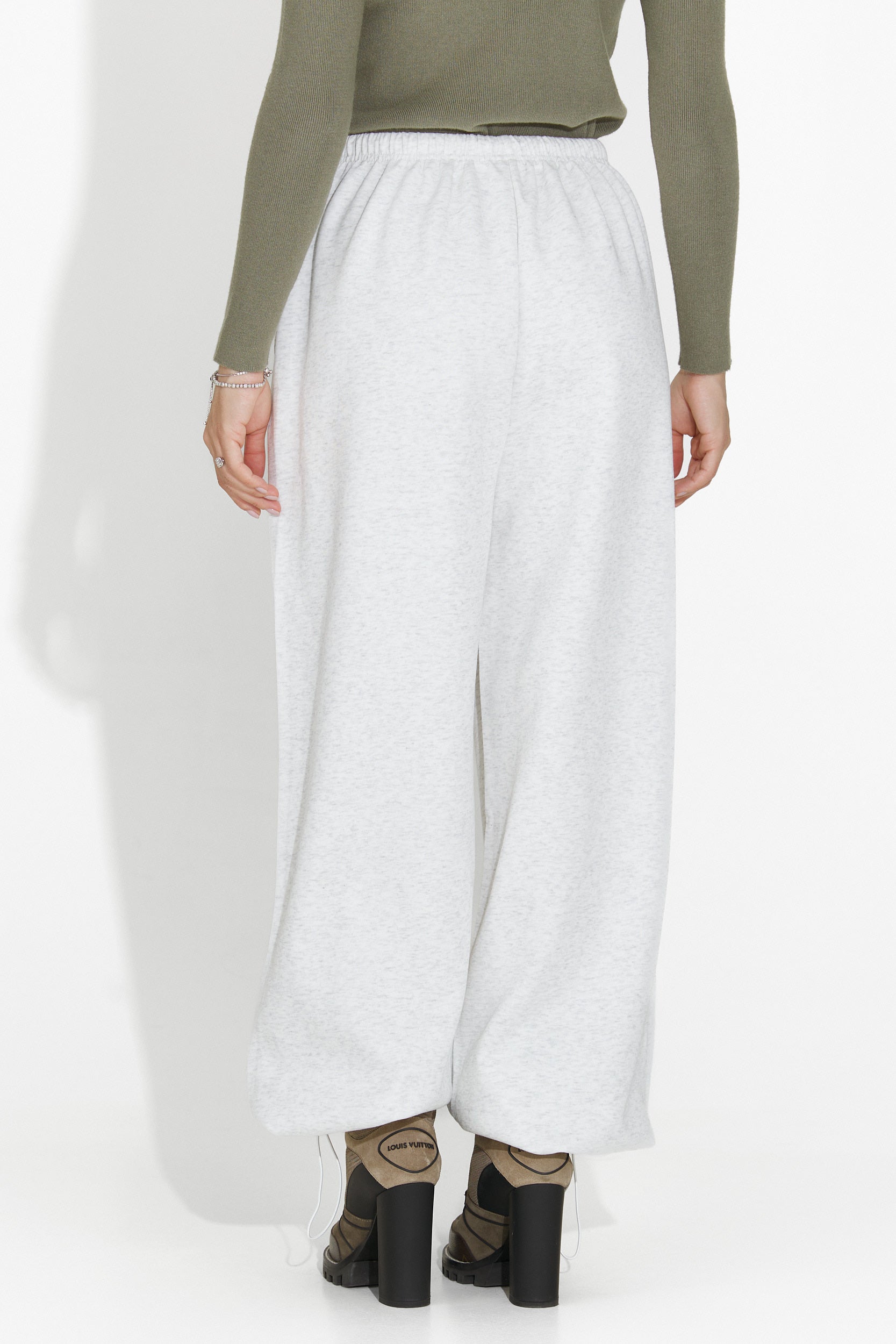 Pantaloni Casual Grigi da Donna Novirene Bogas