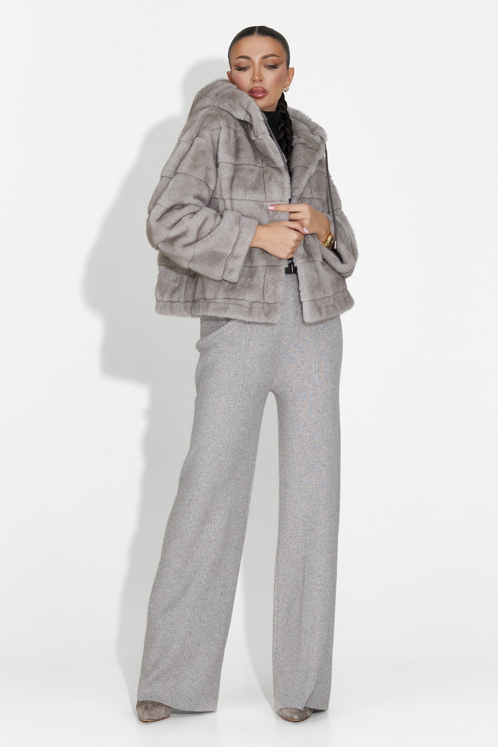 Pantaloni Casual Grigi da Donna di Pietrina Bogas