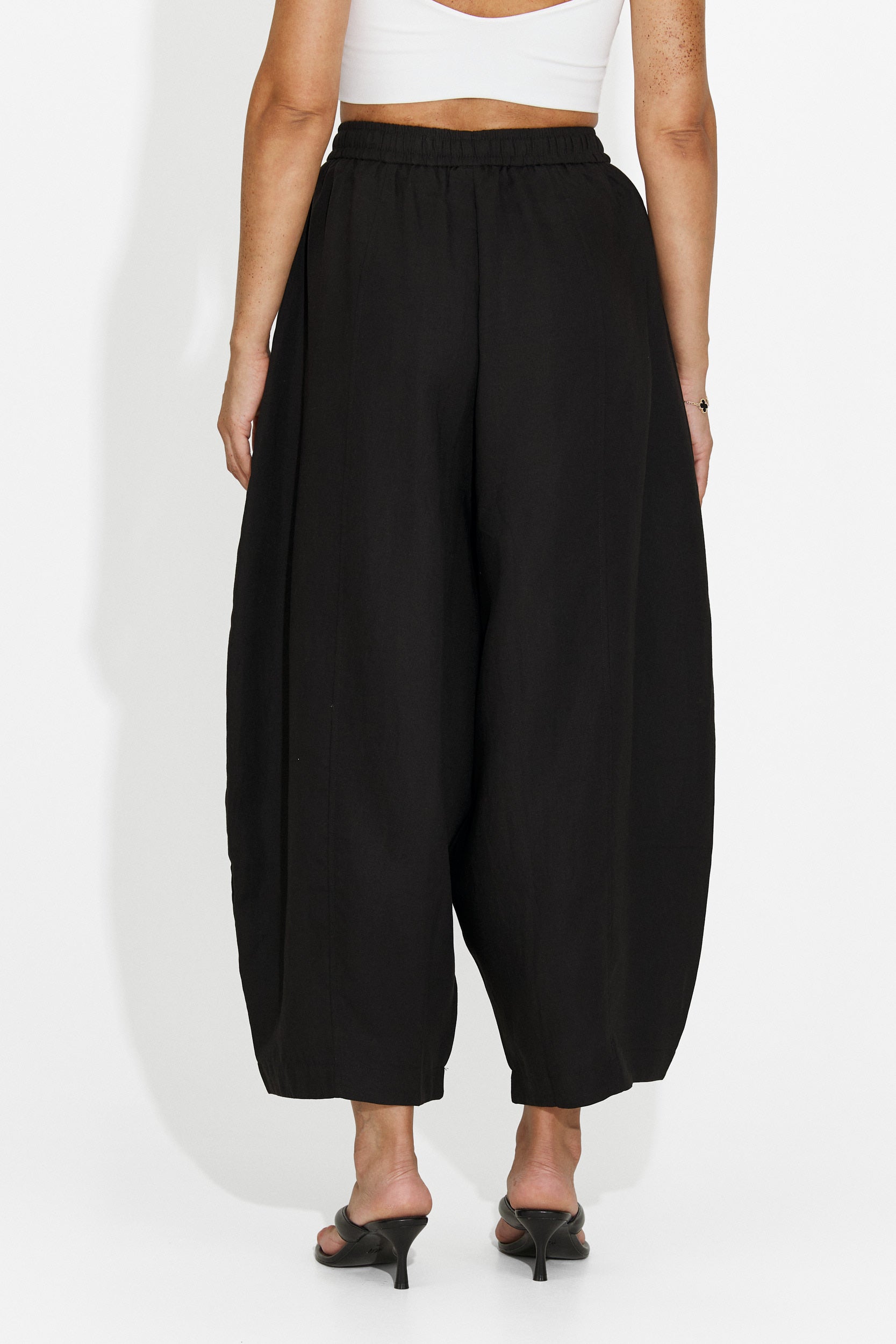 Pantaloni donna casual neri Eusepia Bogas