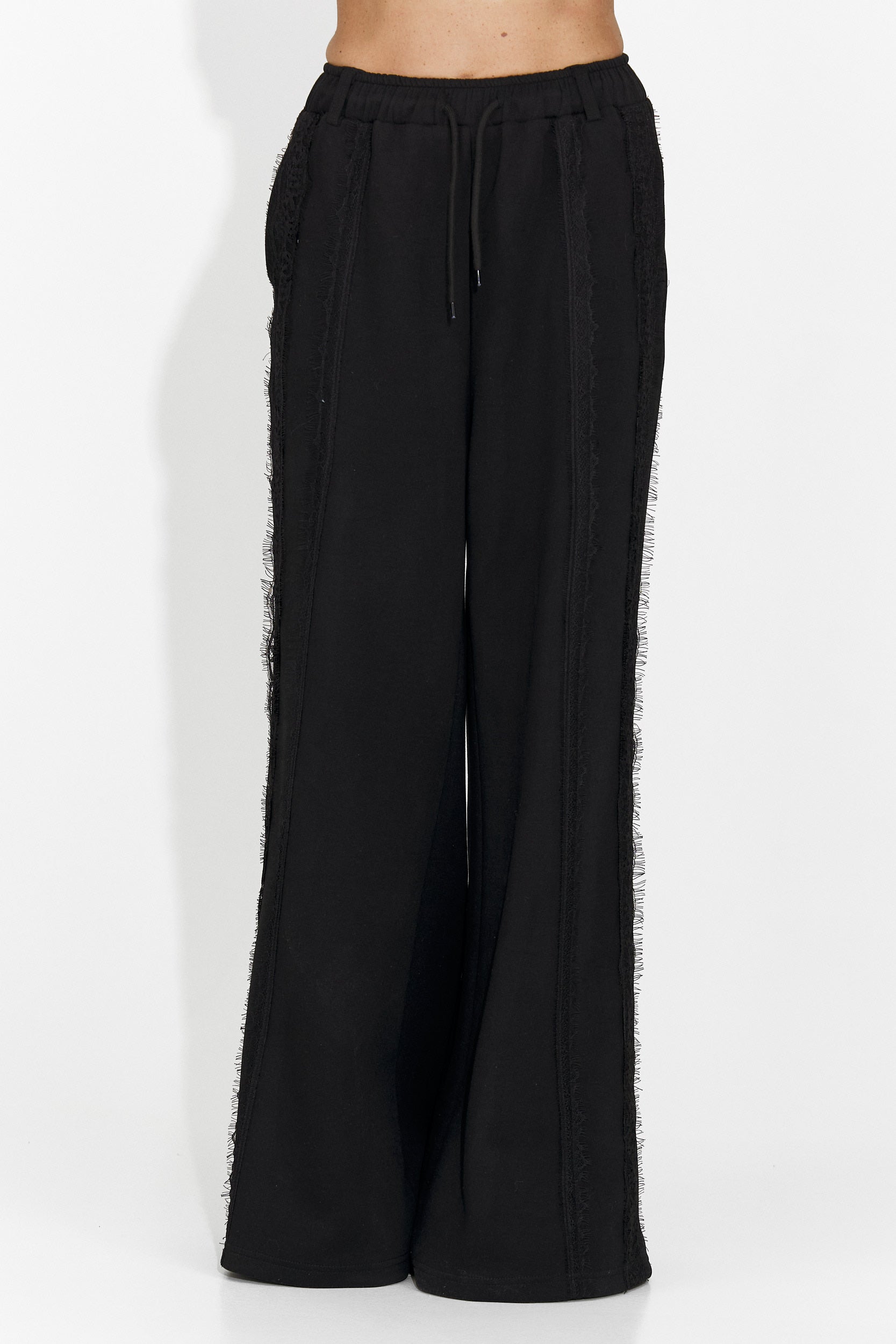 Pantaloni Neri Casual da Donna Zarania Bogas