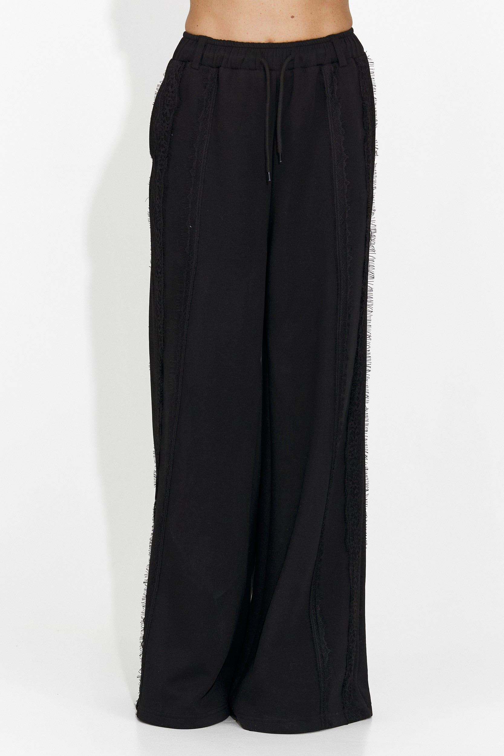 Pantaloni Neri Casual da Donna Zarania Bogas