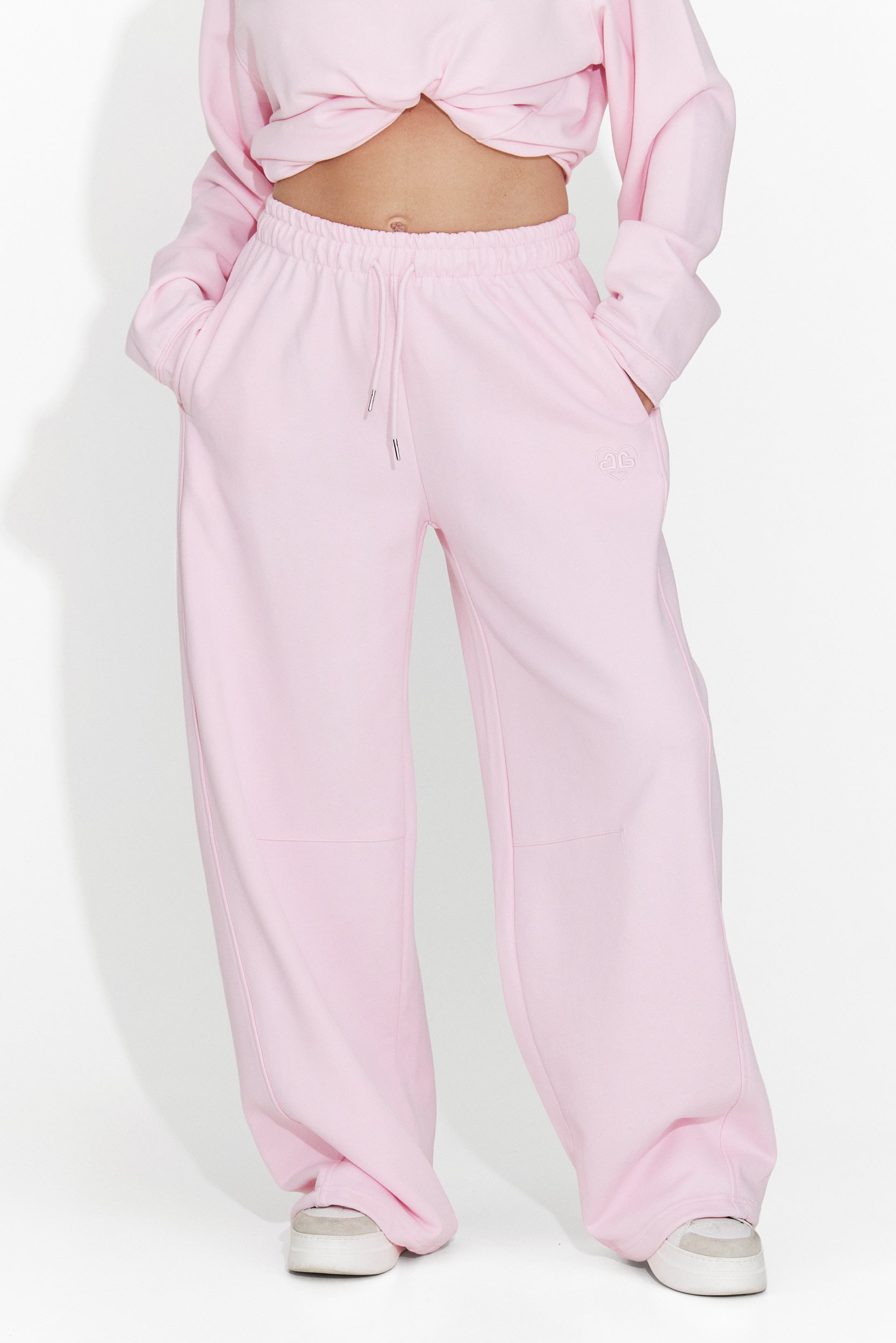 Pantaloni Casual Rosa da Donna di Romela Bogas