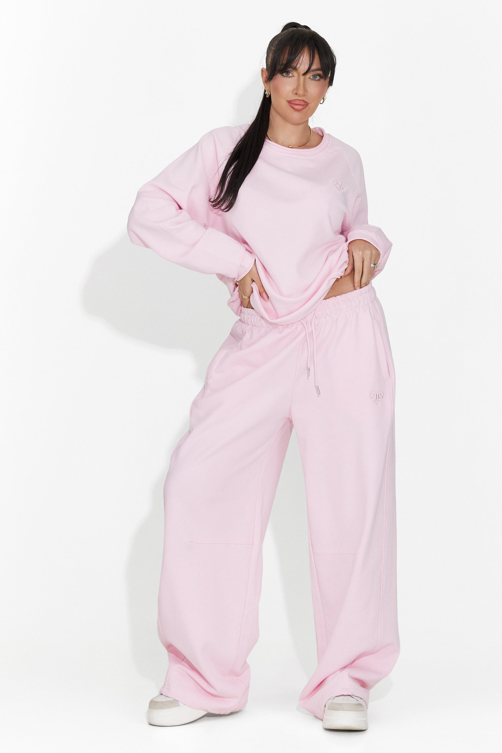 Pantaloni Casual Rosa da Donna di Romela Bogas