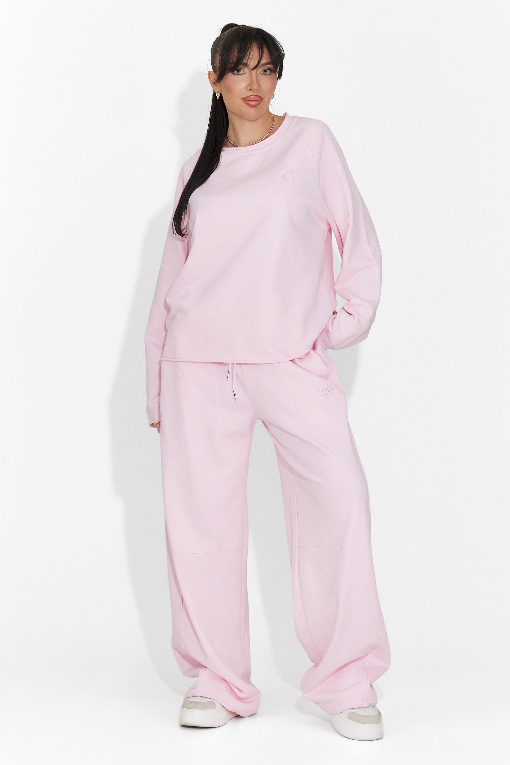 Pantaloni Casual Rosa da Donna di Romela Bogas