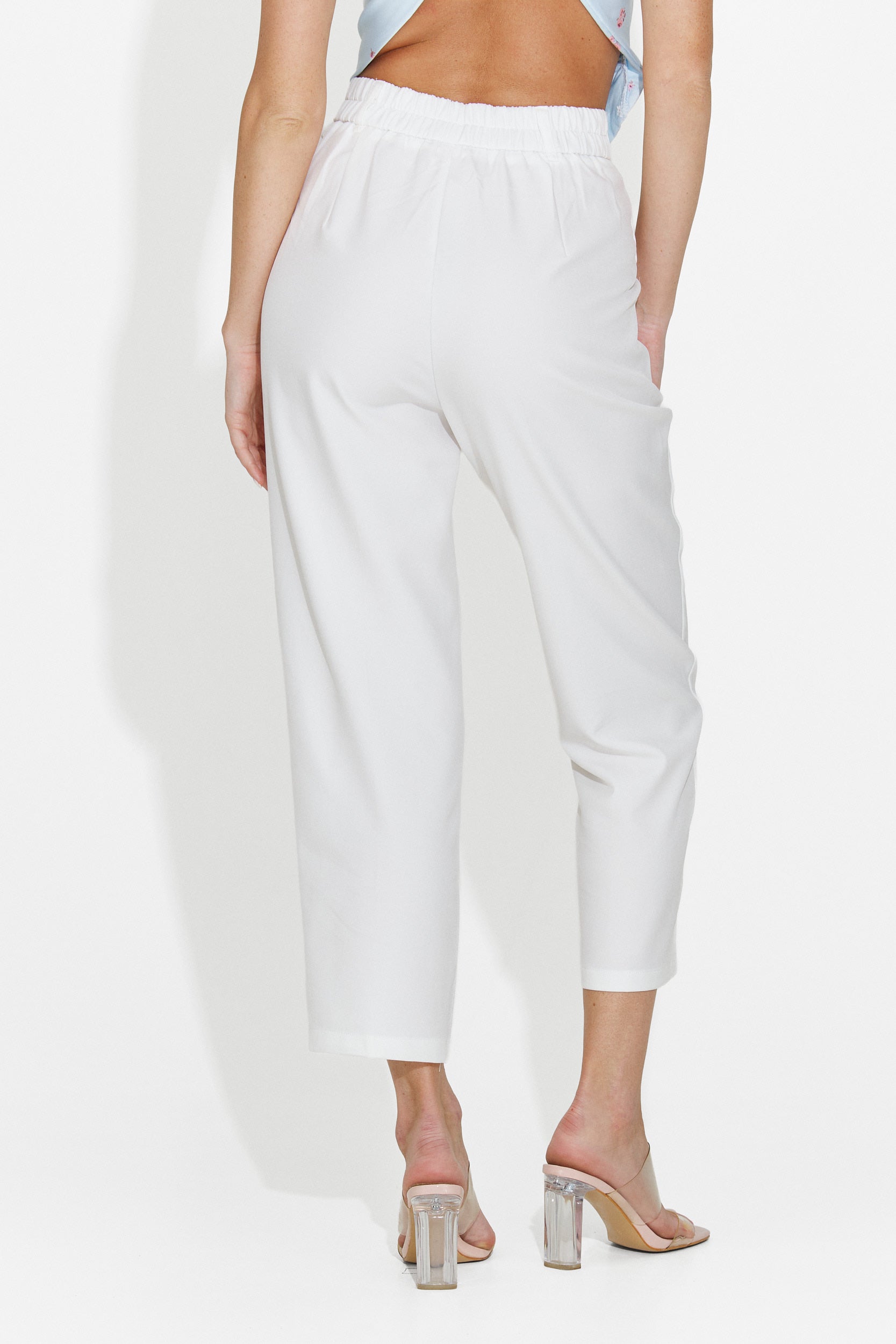 Pantaloni donna eleganti bianchi Sereia Bogas