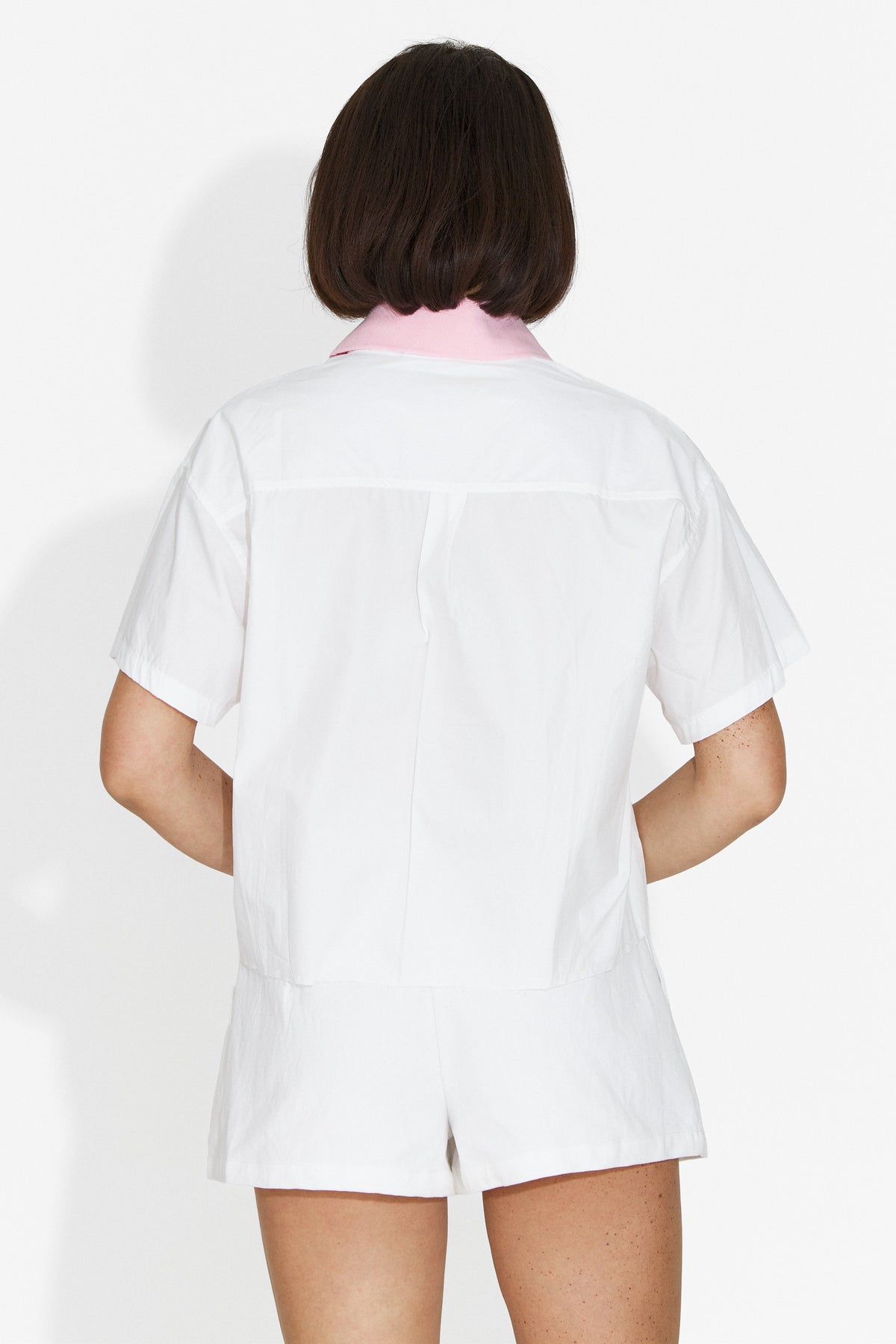 Pantaloncini da donna bianchi Peonies Bogas, immagine 11 di 11