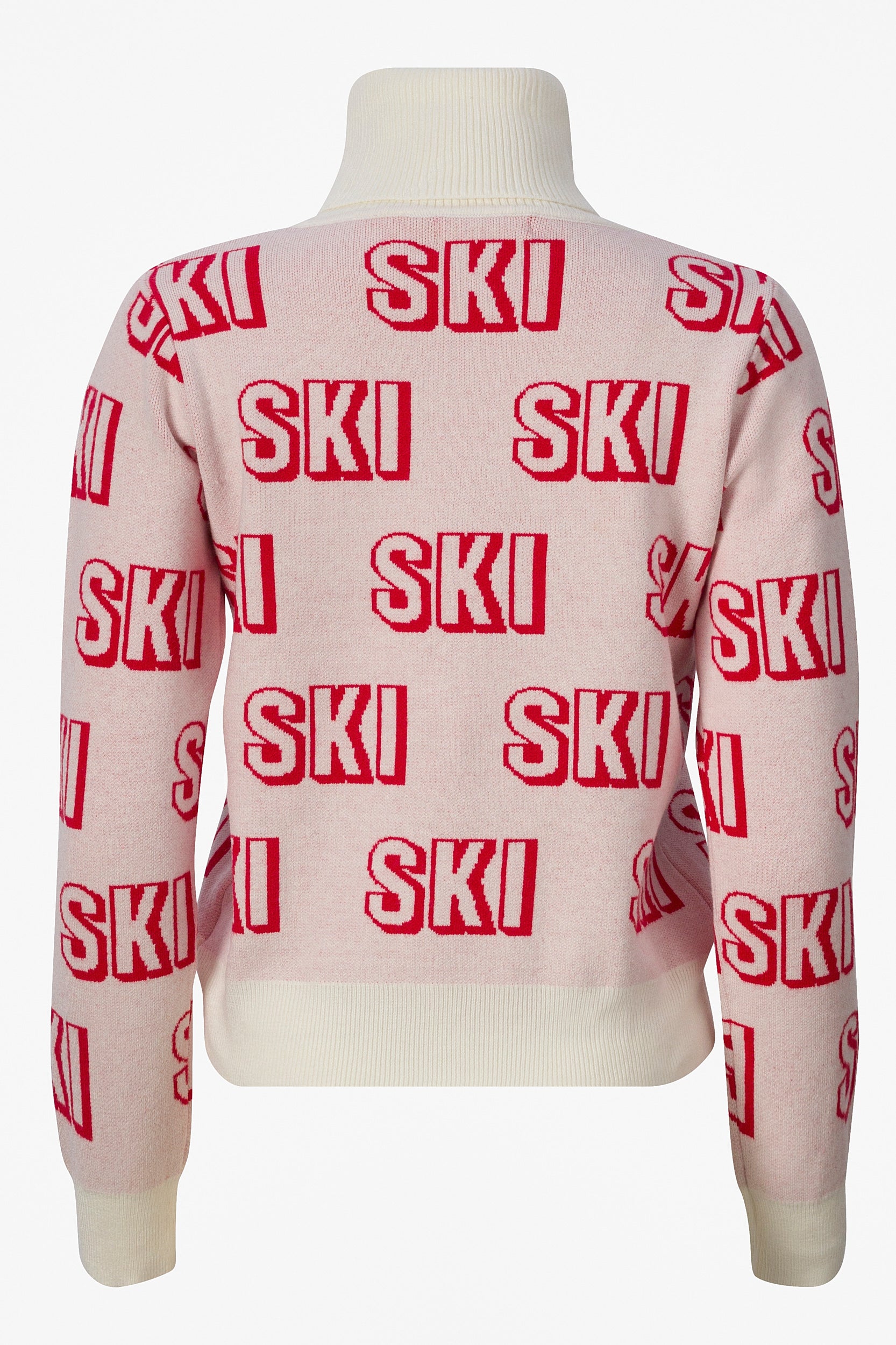 Pullover da sci donna bianco Caresia Bogas