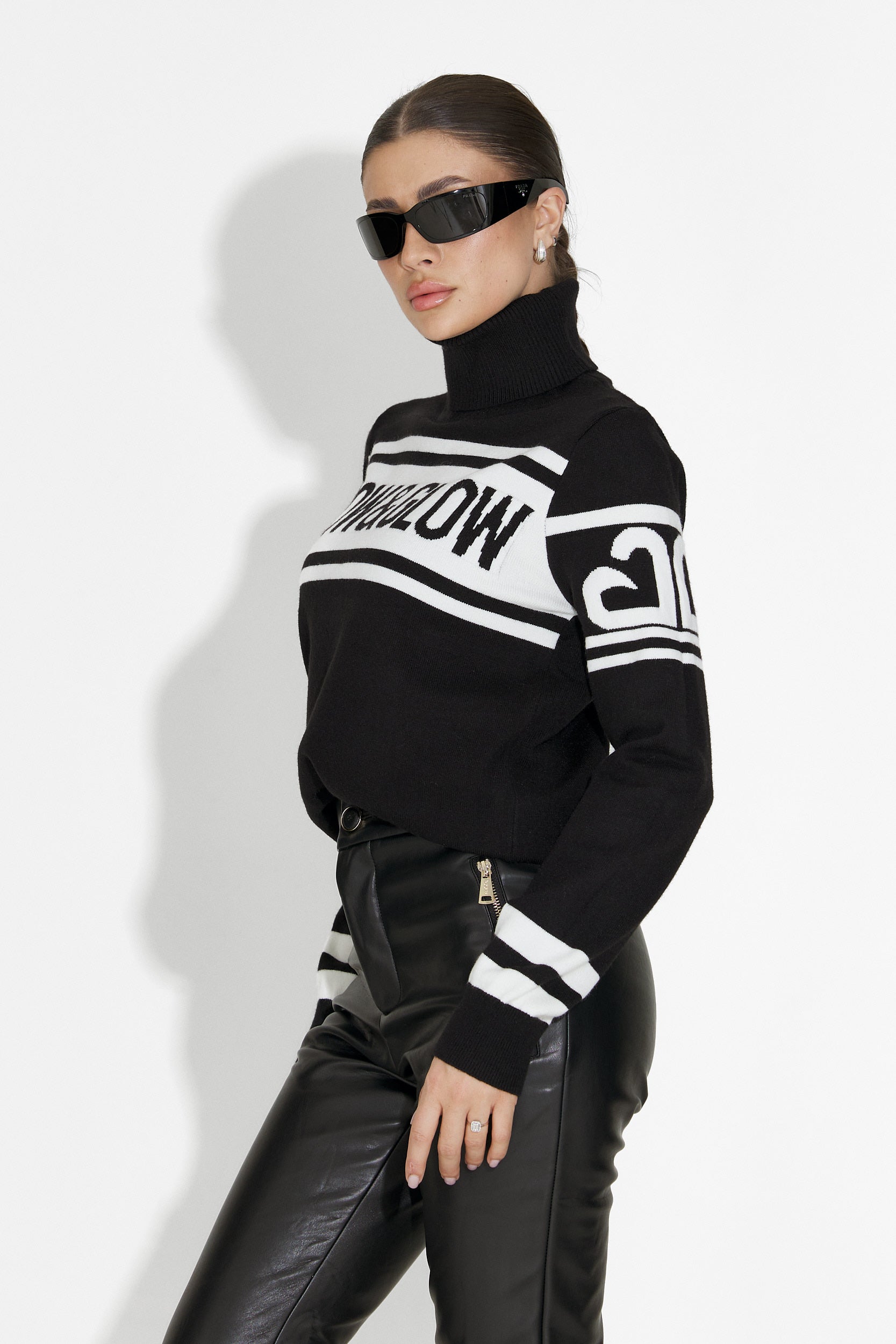 Maglione da Sci Nero Clyra Bogas per Donne