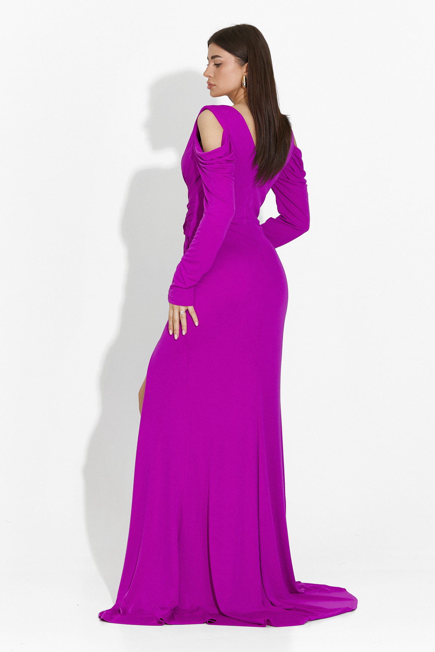 Abito lungo lilla da donna Elsiana Bogas