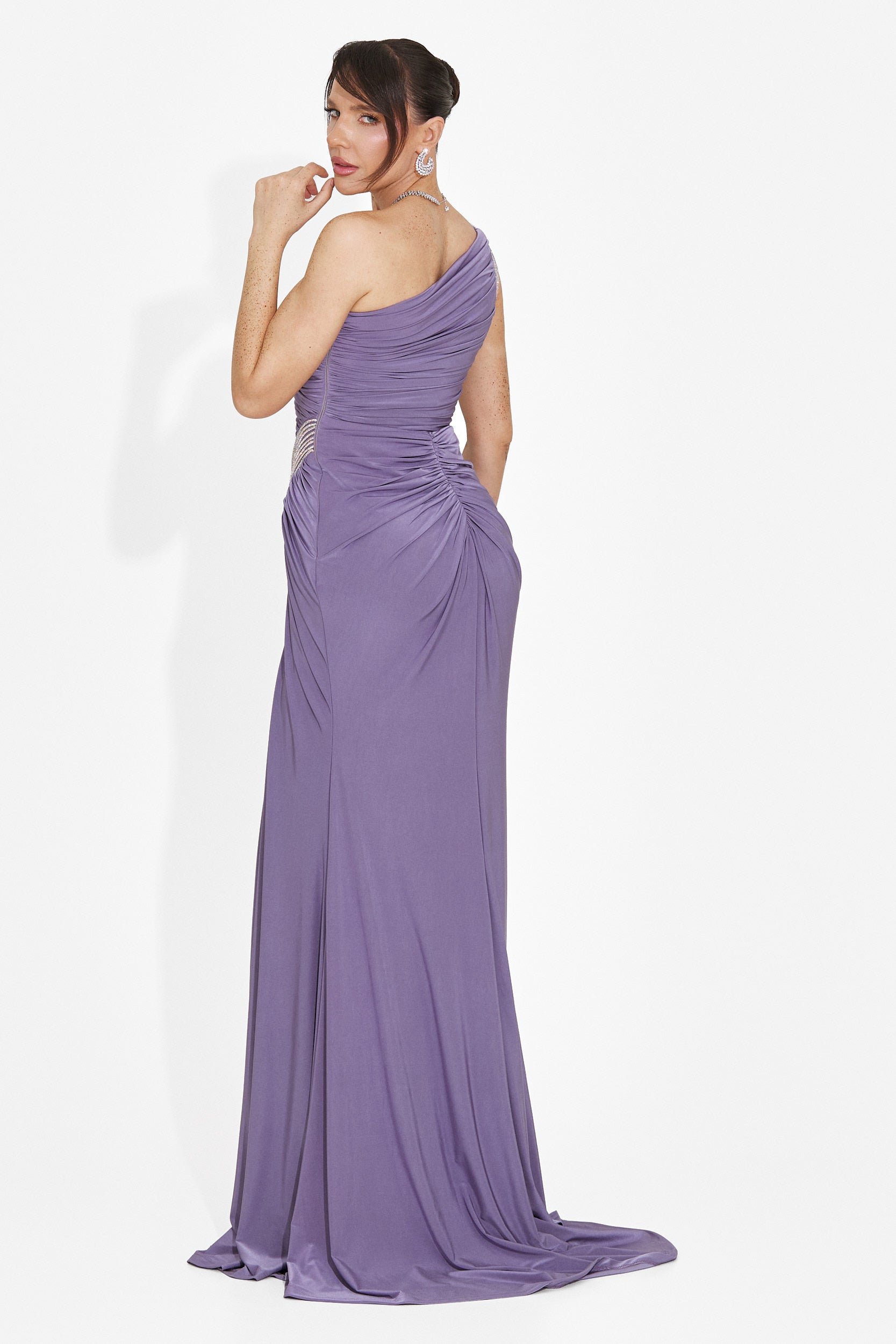 Lungo Vestito Lilla da Donna di Ferela Bogas