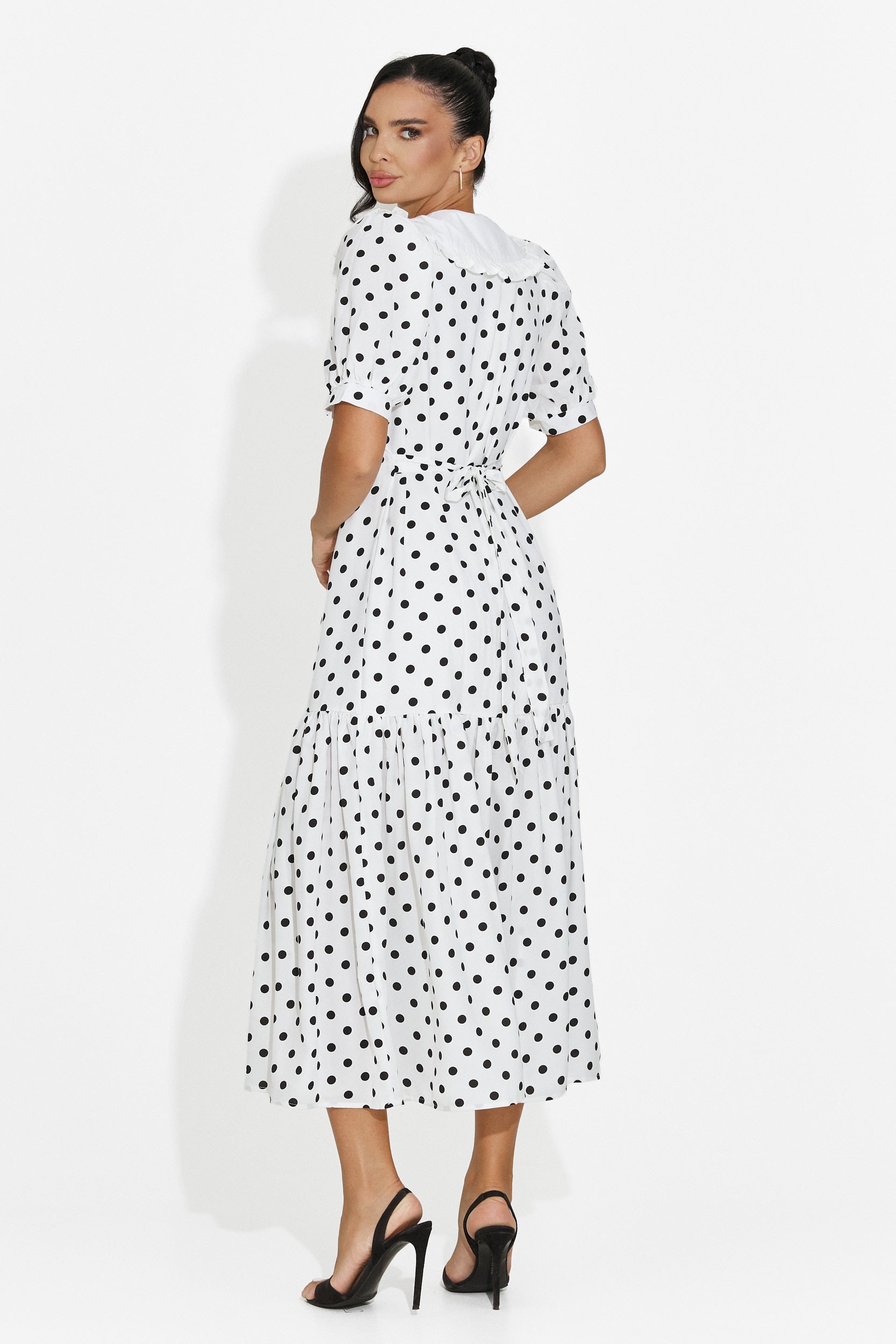 Abito donna midi bianco Anita Bogas