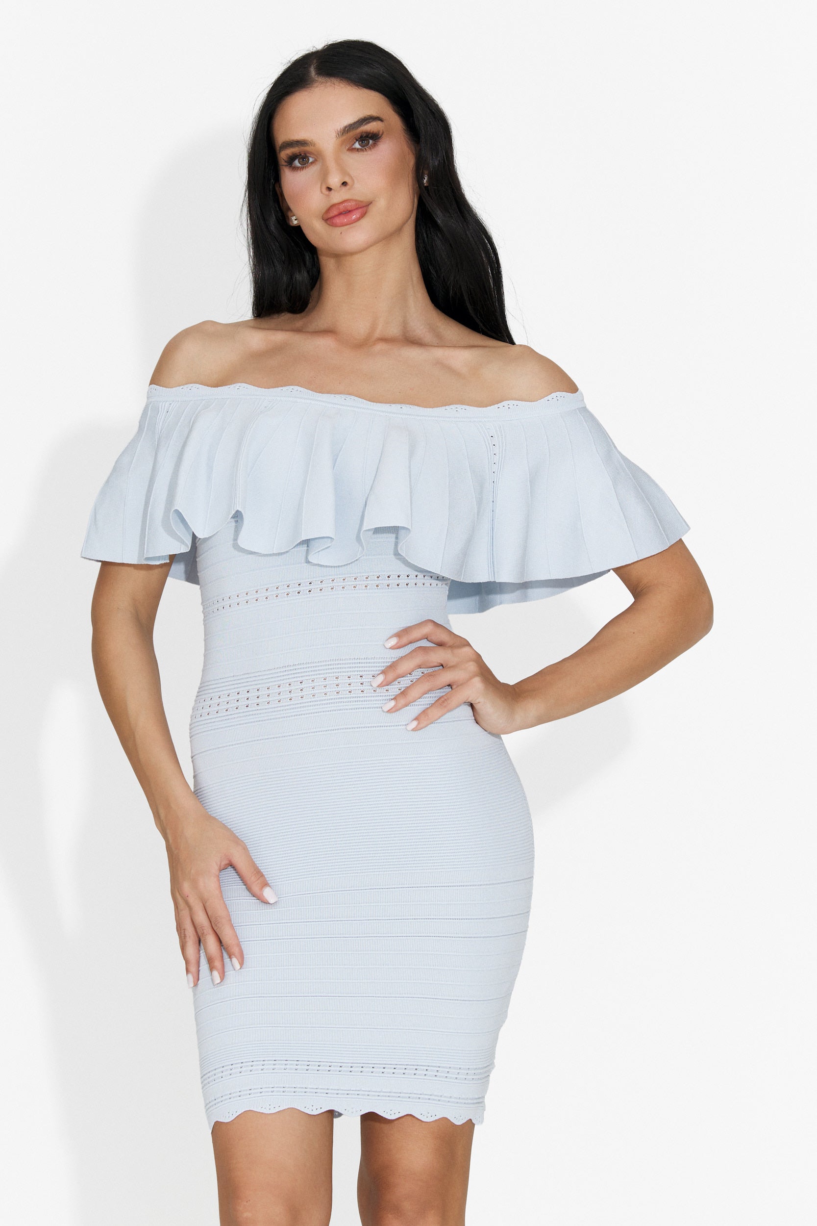 Breve Vestito Blu da Donna di Loice Bogas