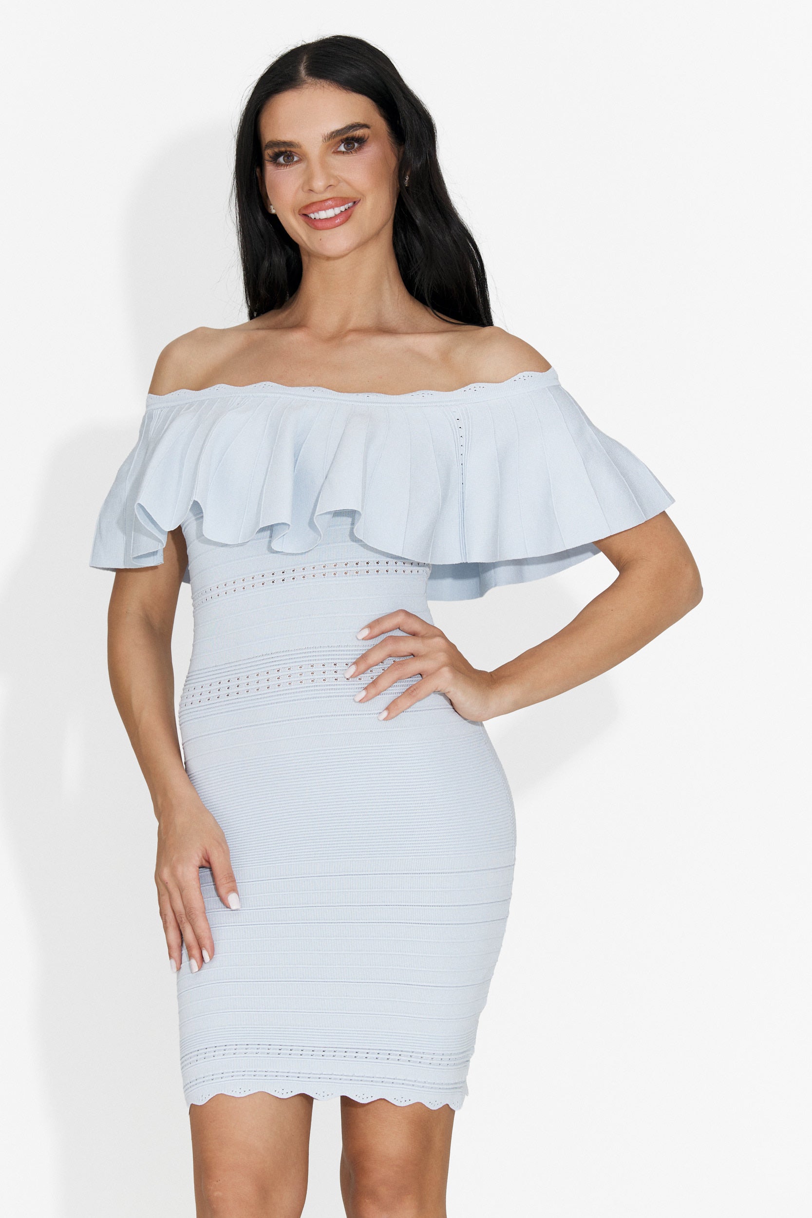 Breve Vestito Blu da Donna di Loice Bogas