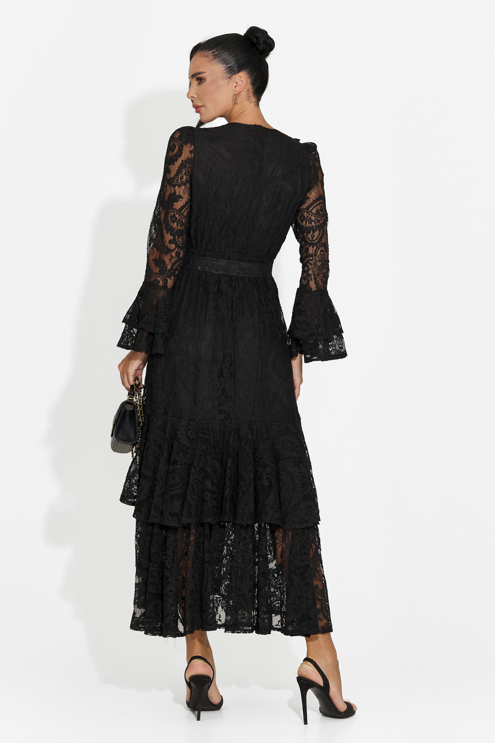 Abito donna corto nero Nariam Bogas