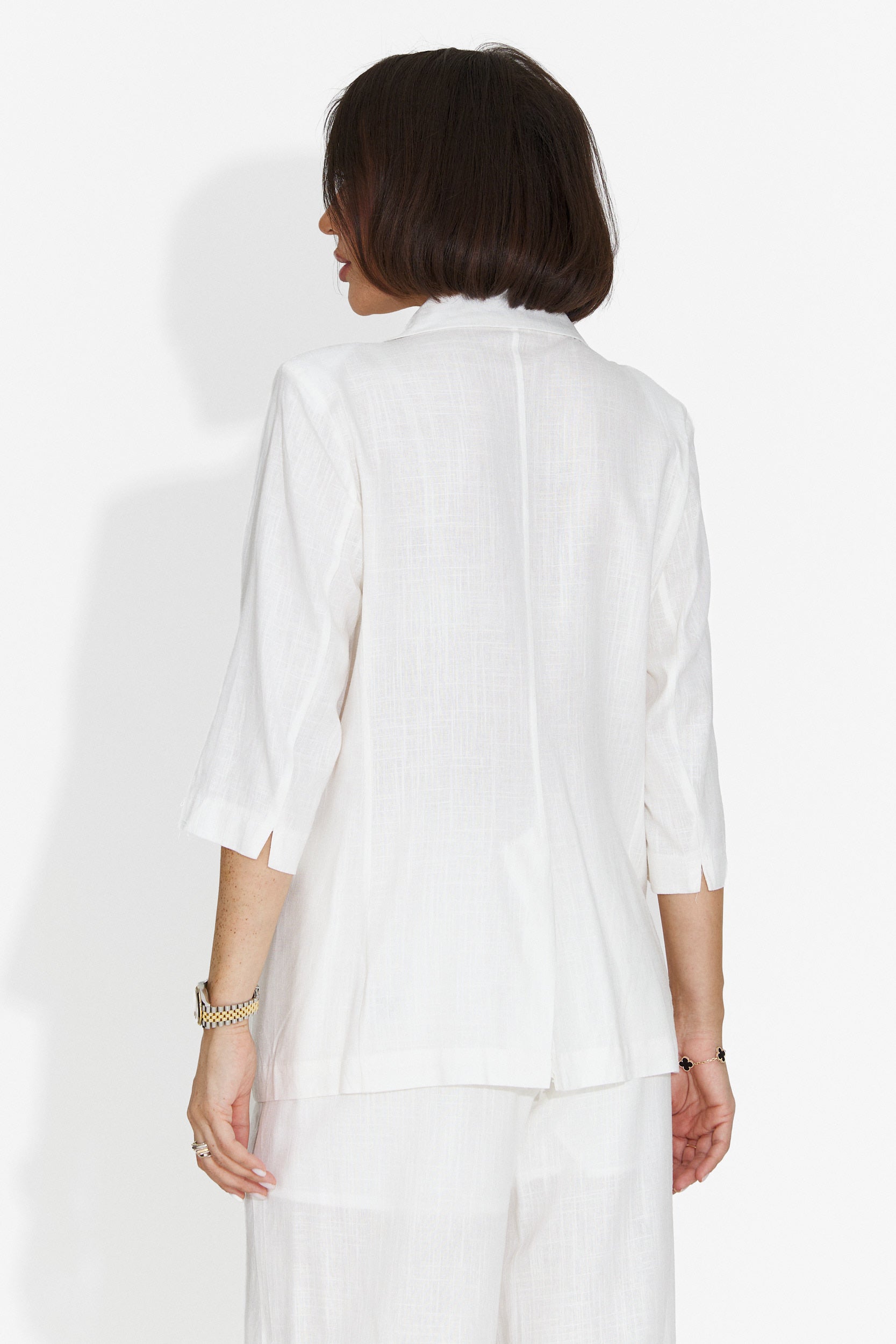 Elegante blazer bianco da donna Sweta Bogas
