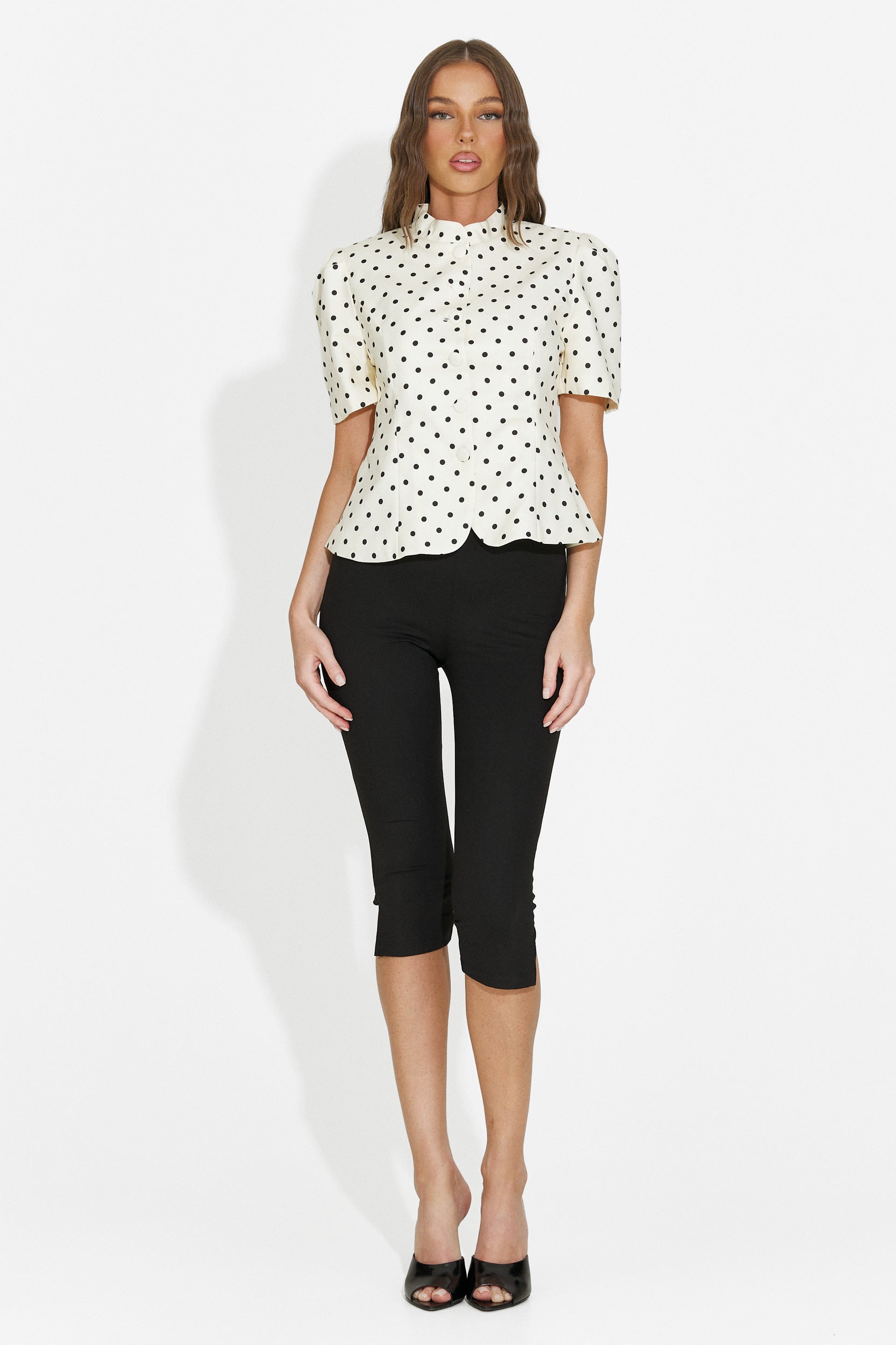 Blazer elegante da donna giallo Jaylena Bogas