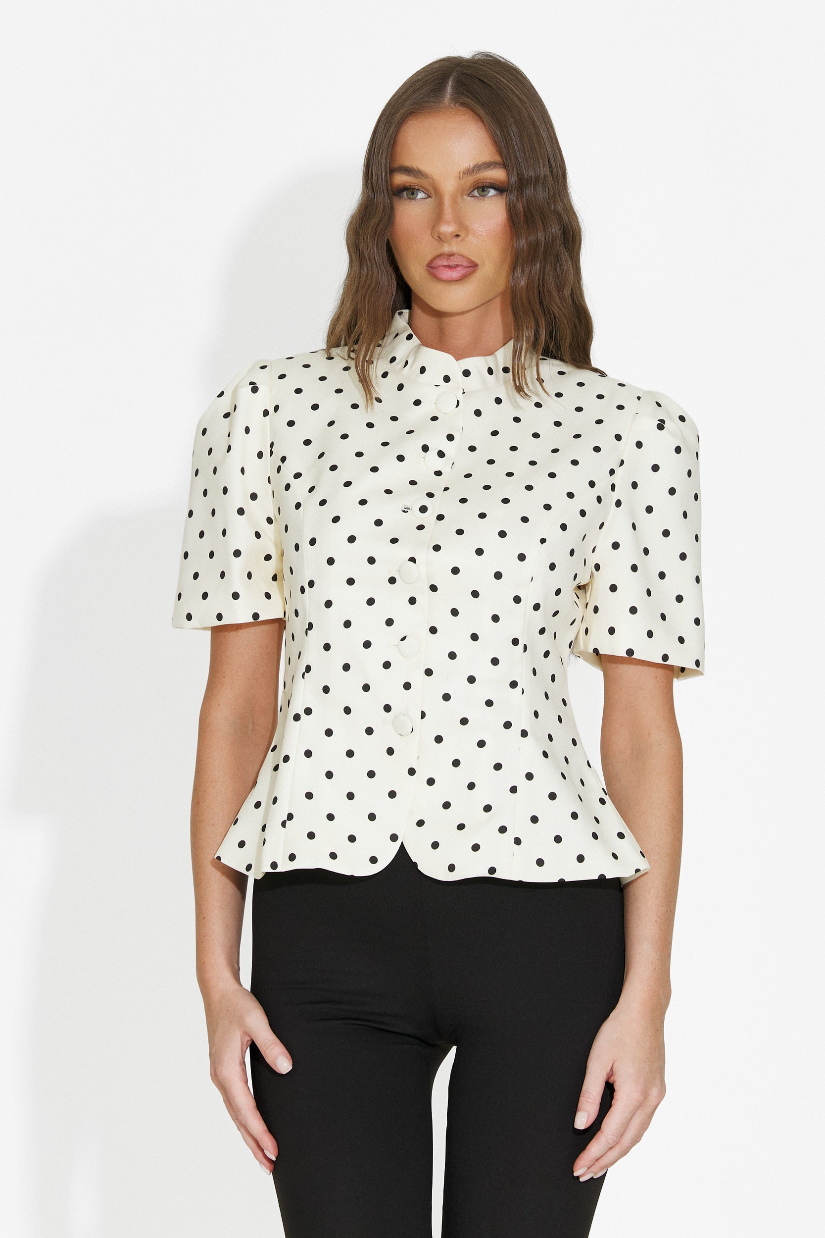 Blazer elegante da donna giallo Jaylena Bogas