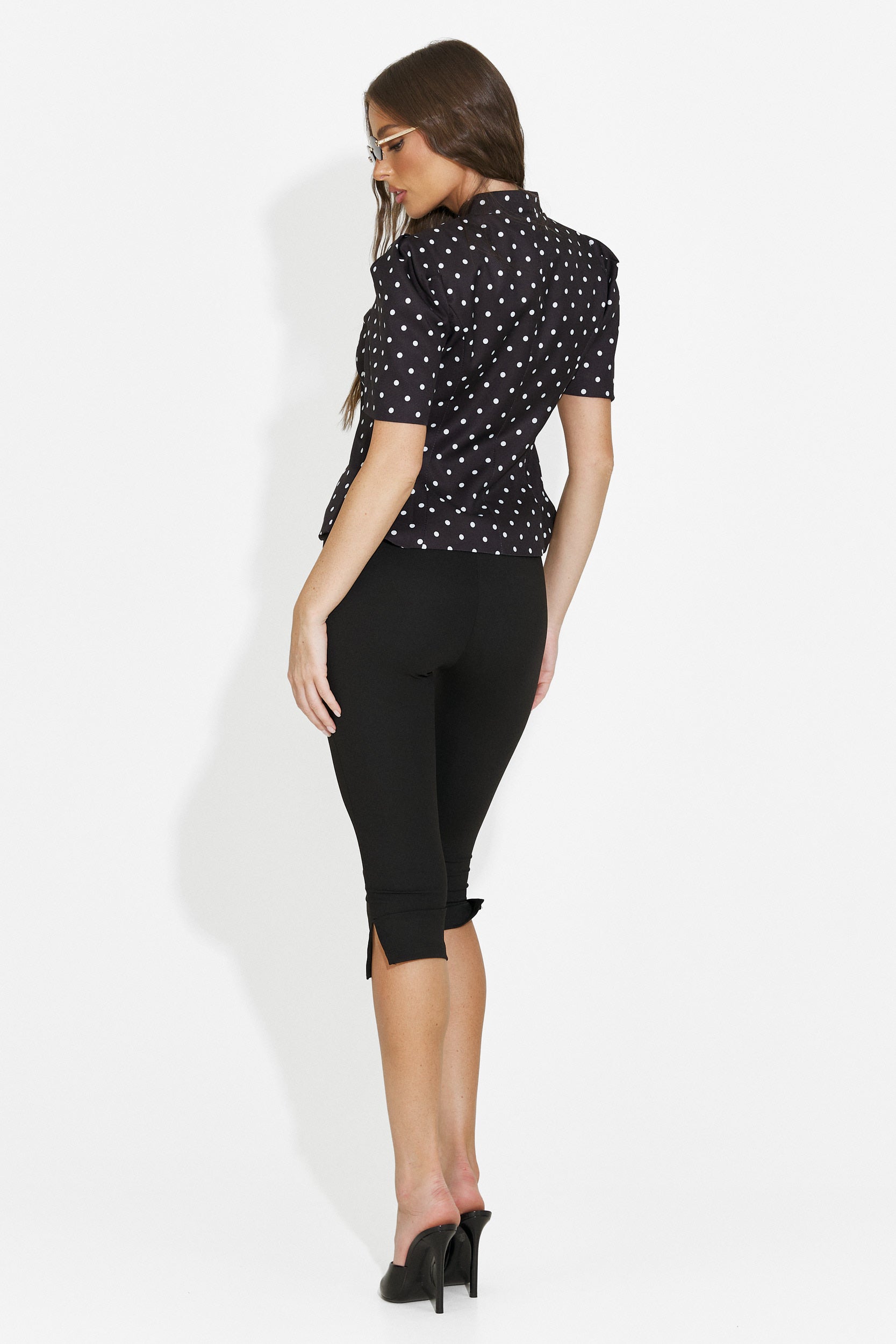 Blazer elegante da donna nero Jaylena Bogas