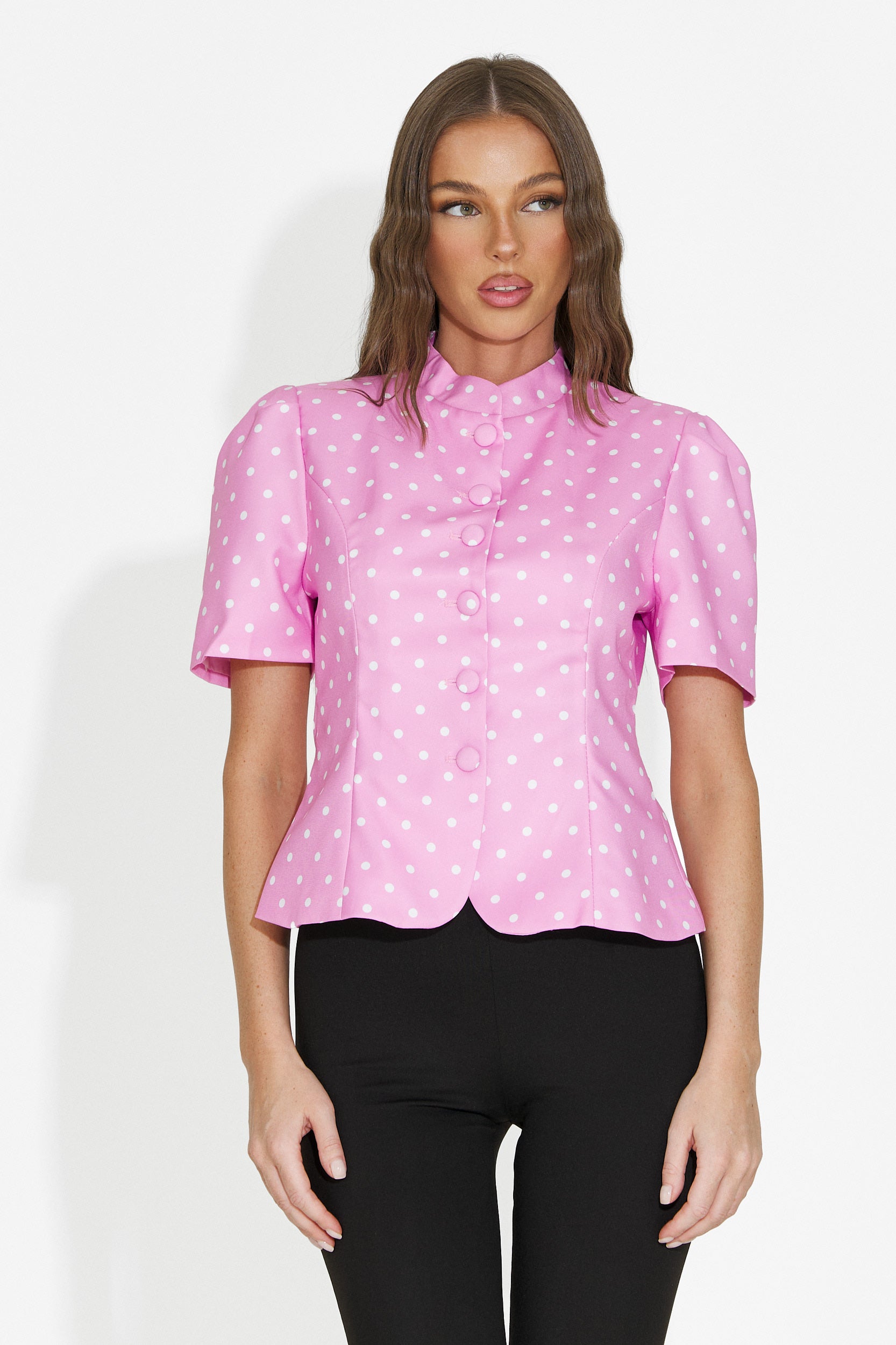 Blazer elegante da donna rosa Jaylena Bogas