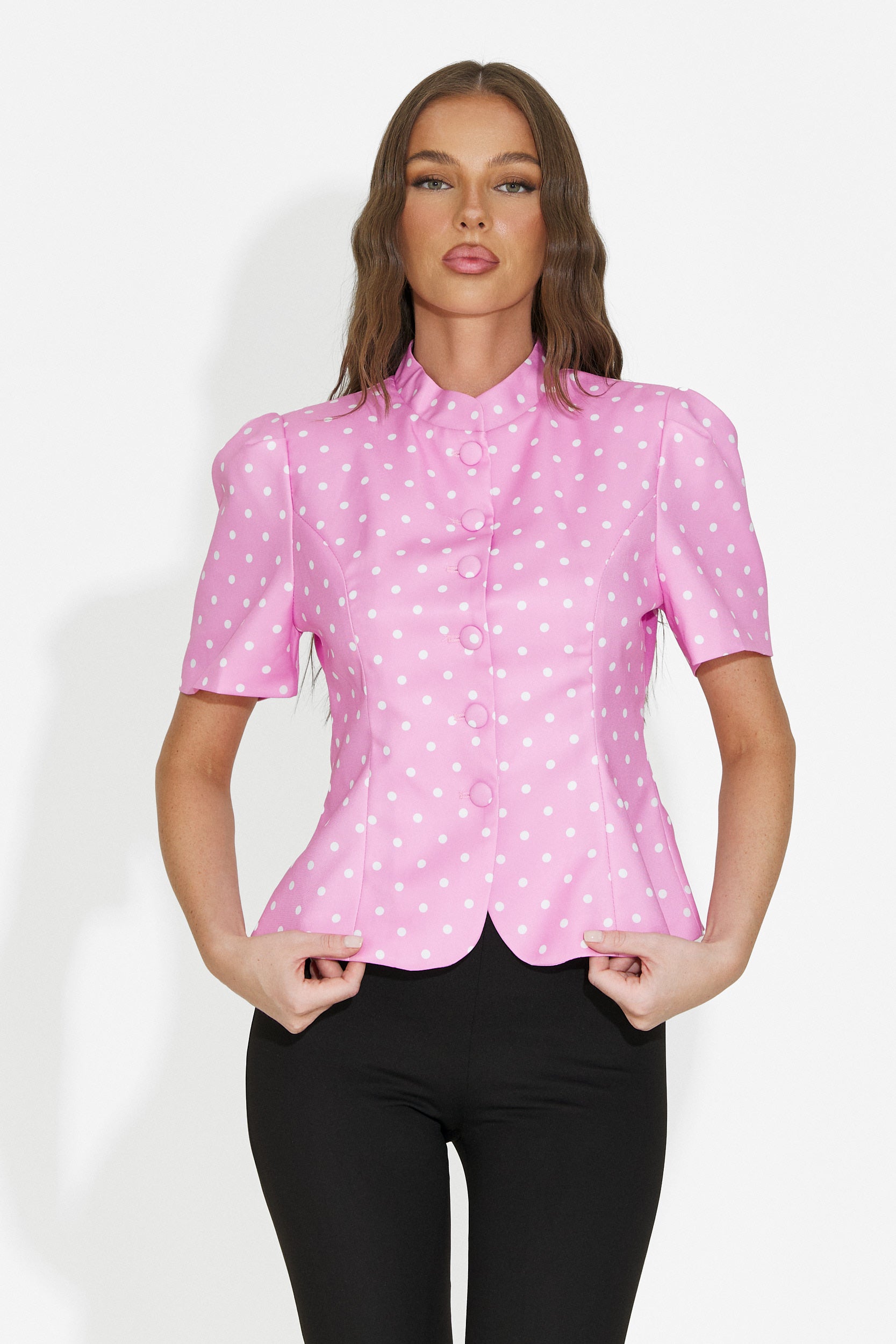 Blazer elegante da donna rosa Jaylena Bogas