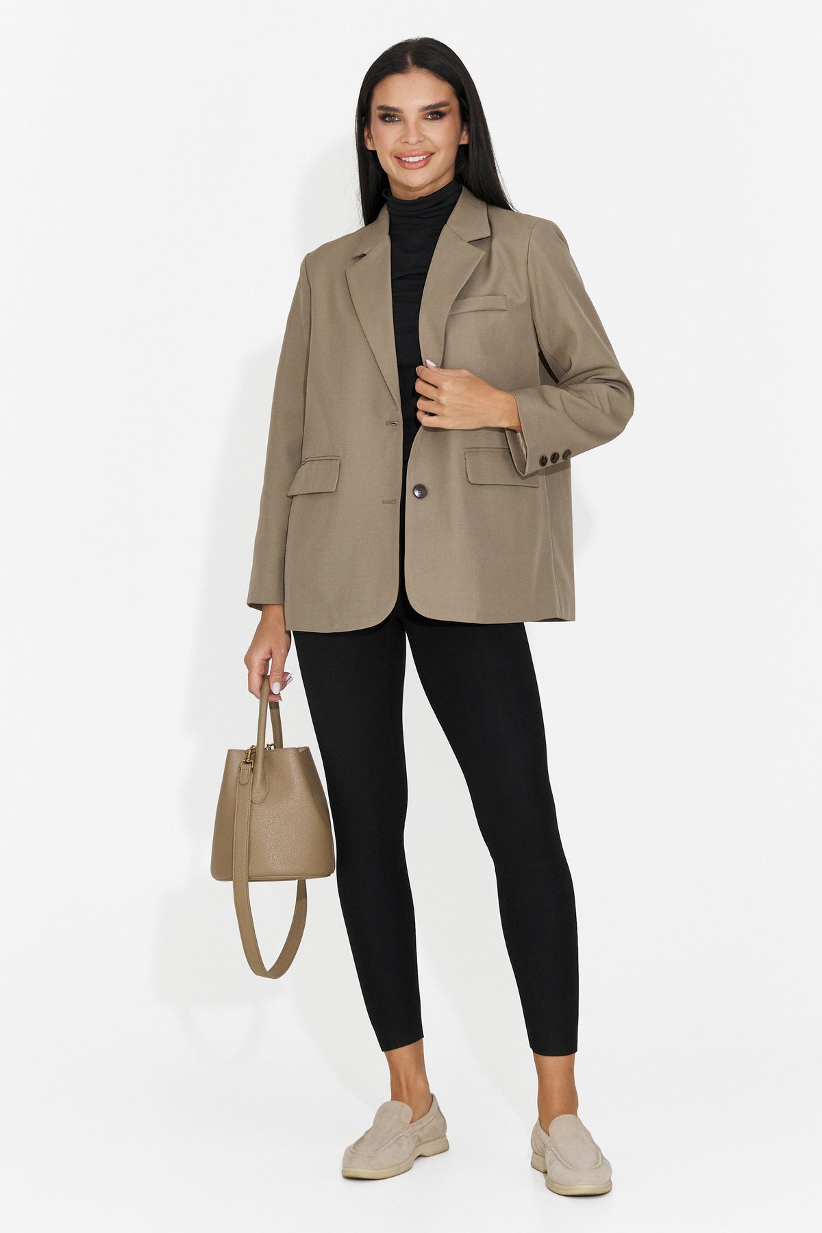 Sacou elegant bej Ceramiyra Bogas