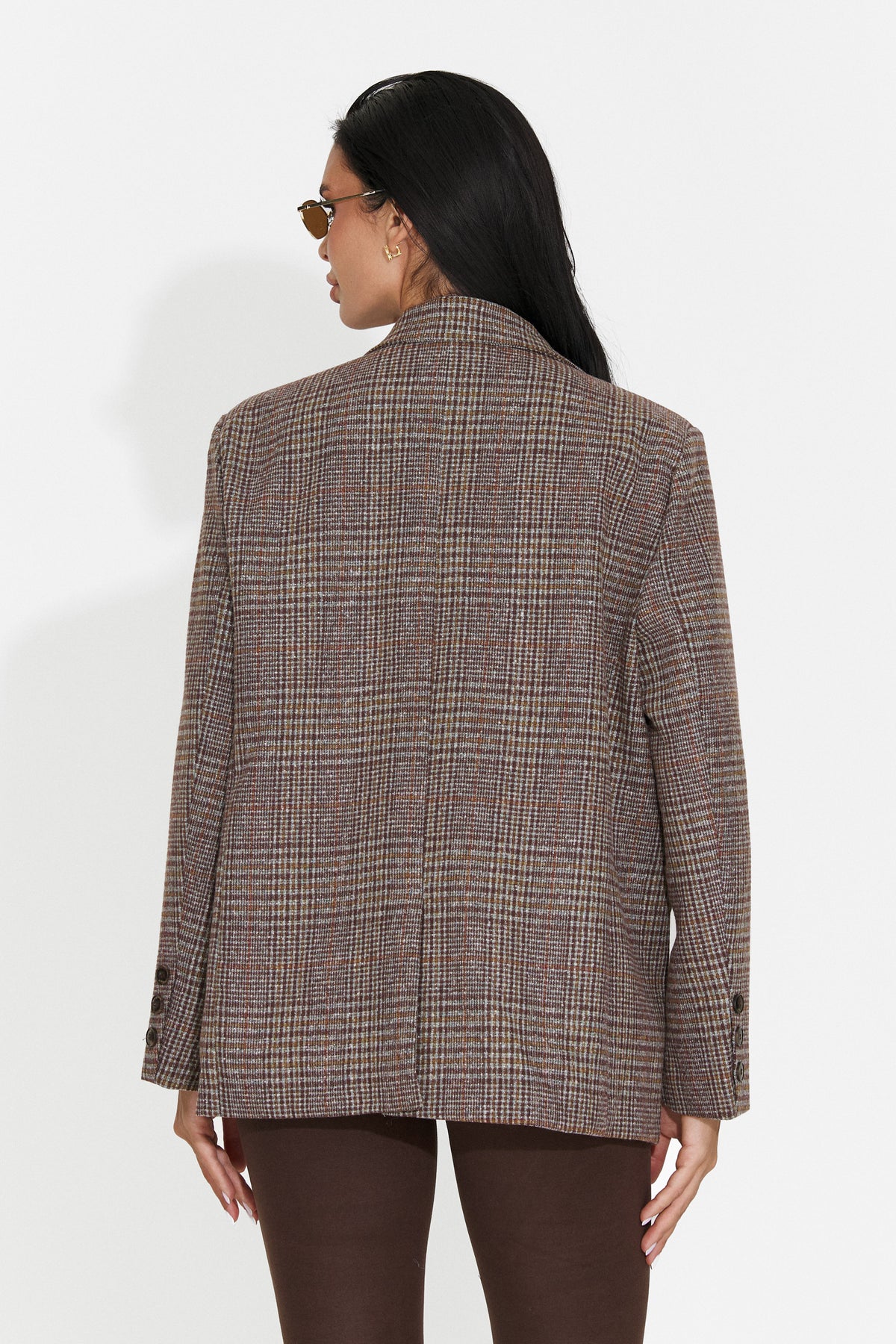 Sacou elegant maro Tevoyila Bogas