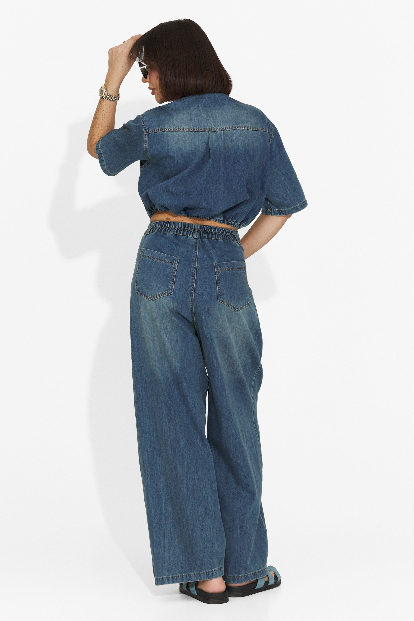 Ayeria Bogas Tuta Casual Blu da Donna