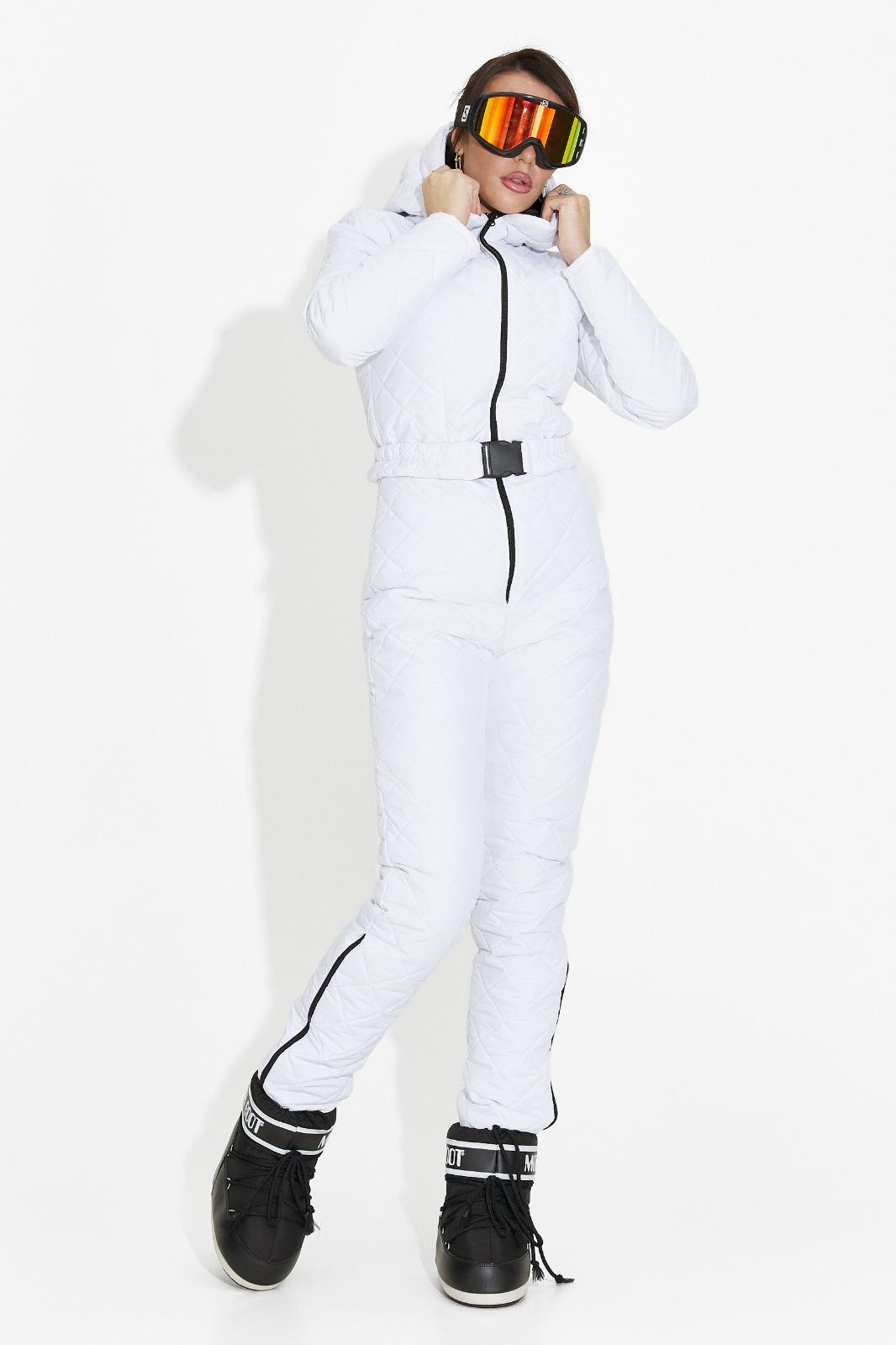 Tuta da sci casual bianca Alpinova Bogas