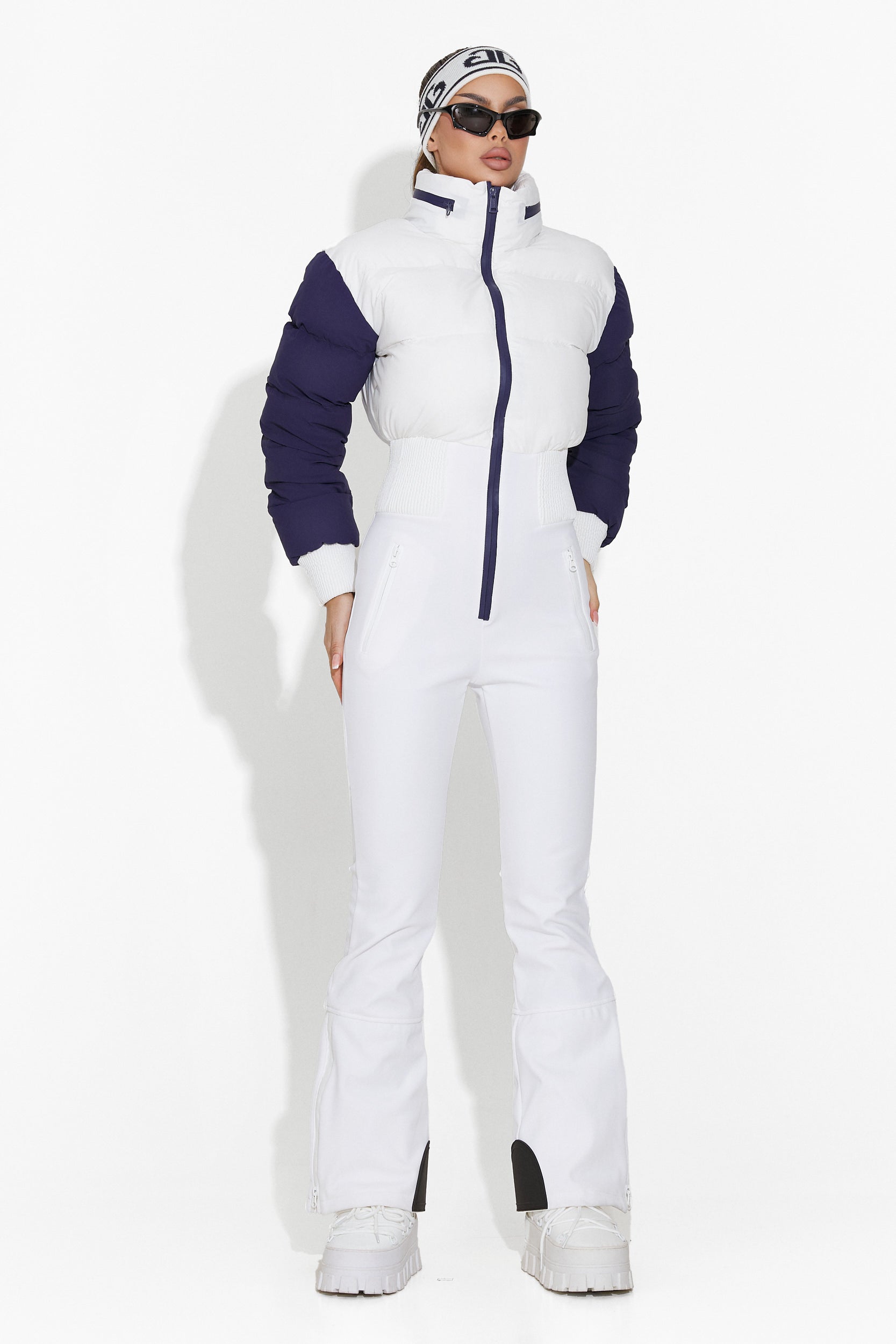 Tuta da sci donna bianca Bobye Bogas