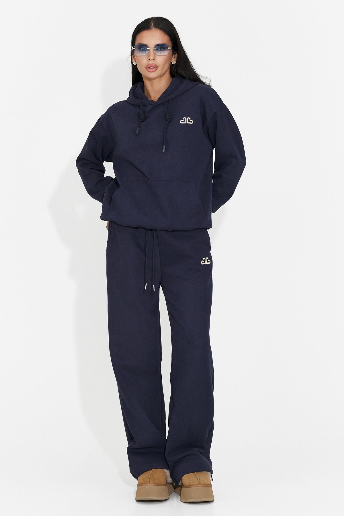 Trening casual bleumarin Braclaela Bogas