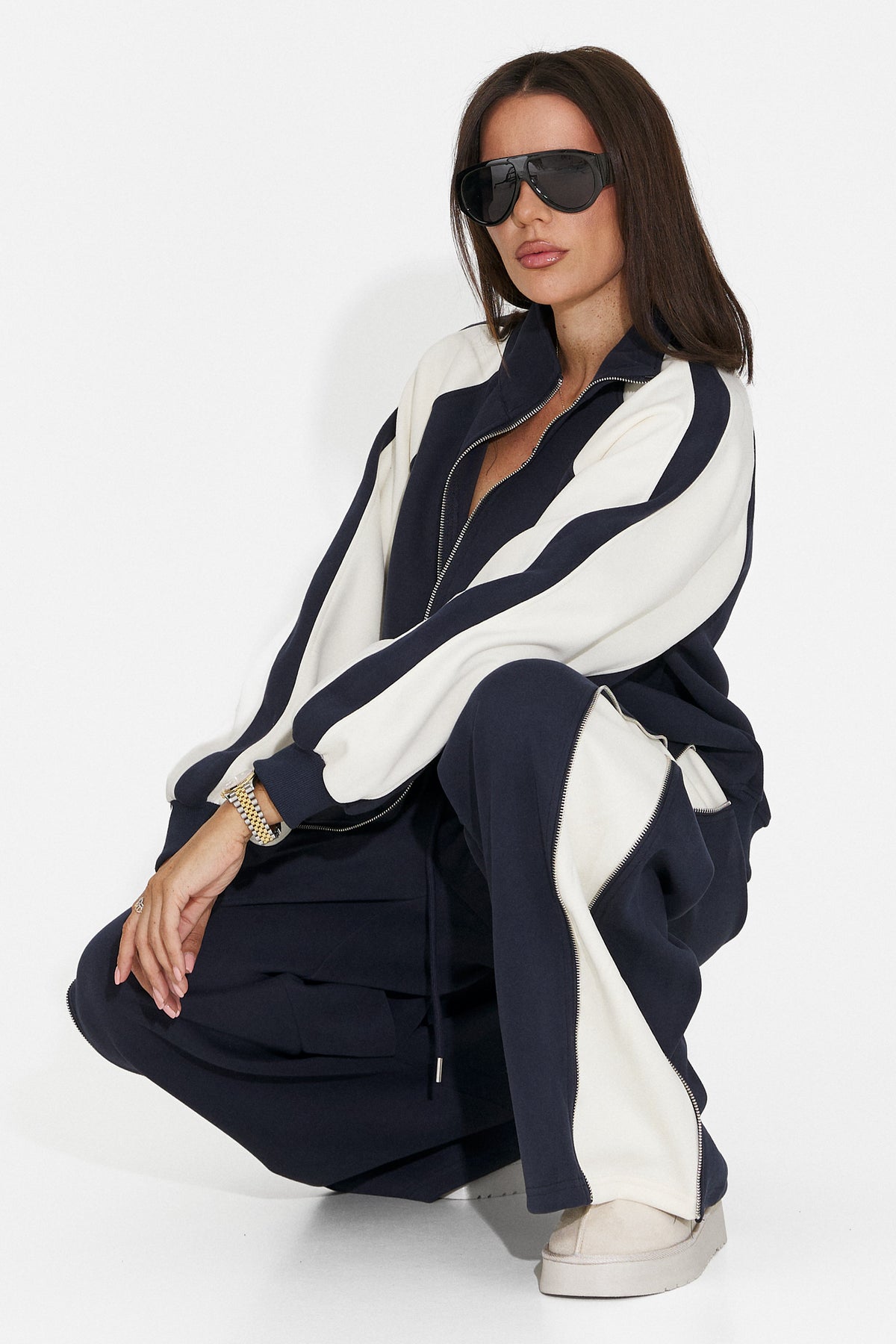 Trening casual bleumarin Valoletaria Bogas