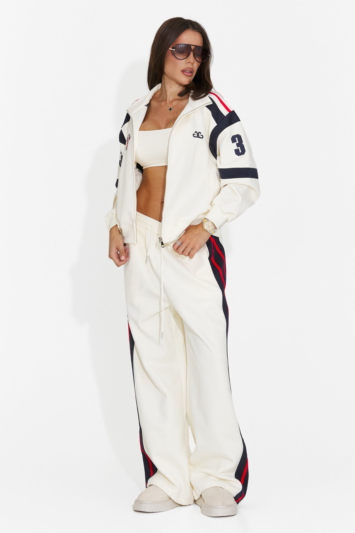 Trening casual crem Cromiraola Bogas