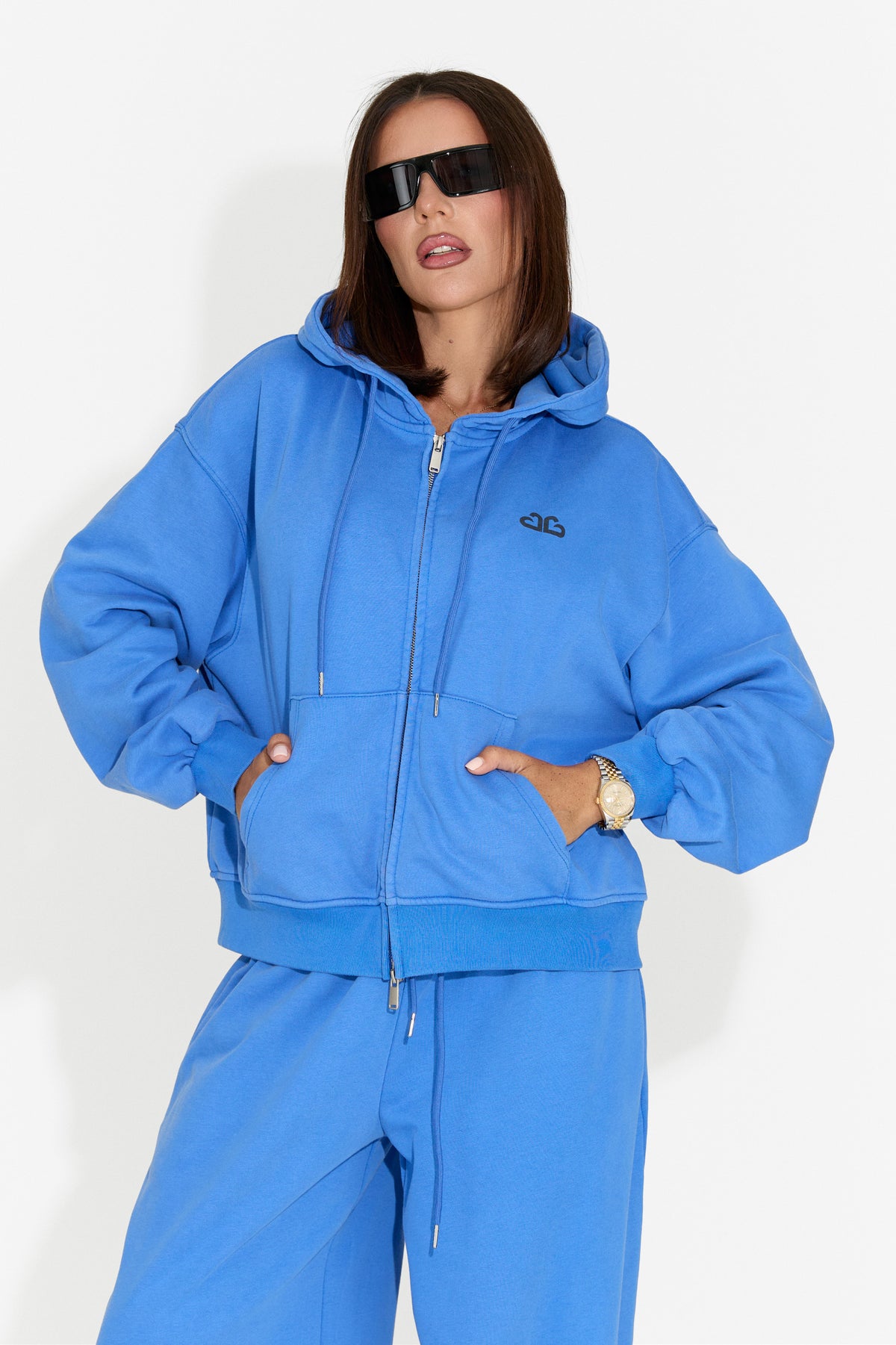 Tuta da donna casual blu Chavimielia Bogas