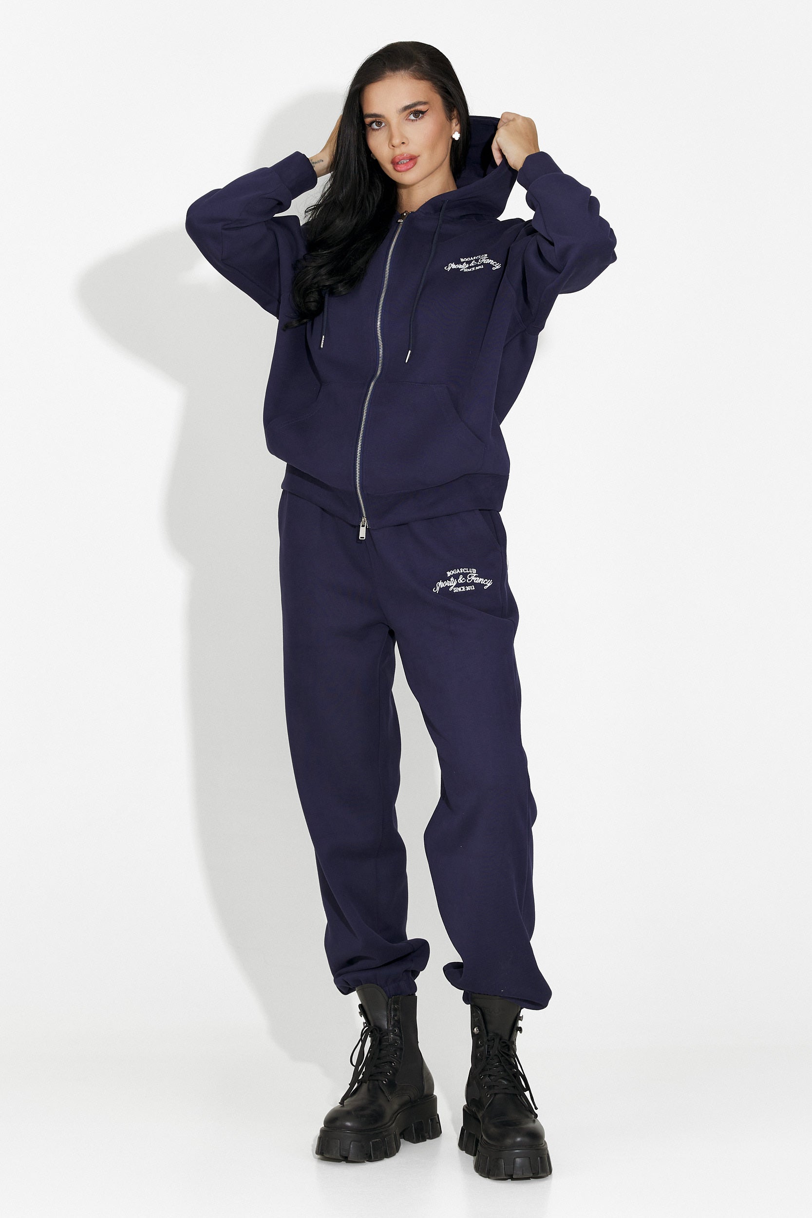 Favora Bogas Blu Navy Casual Allenamento per Donne