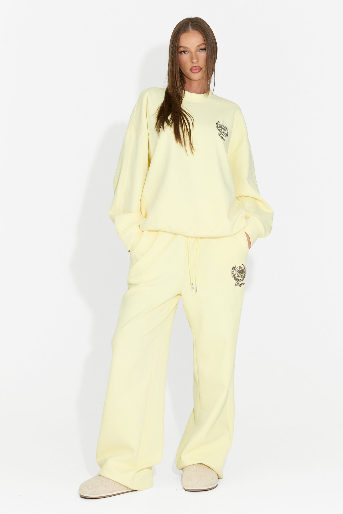 Tuta da donna casual gialla Paywe Bogas