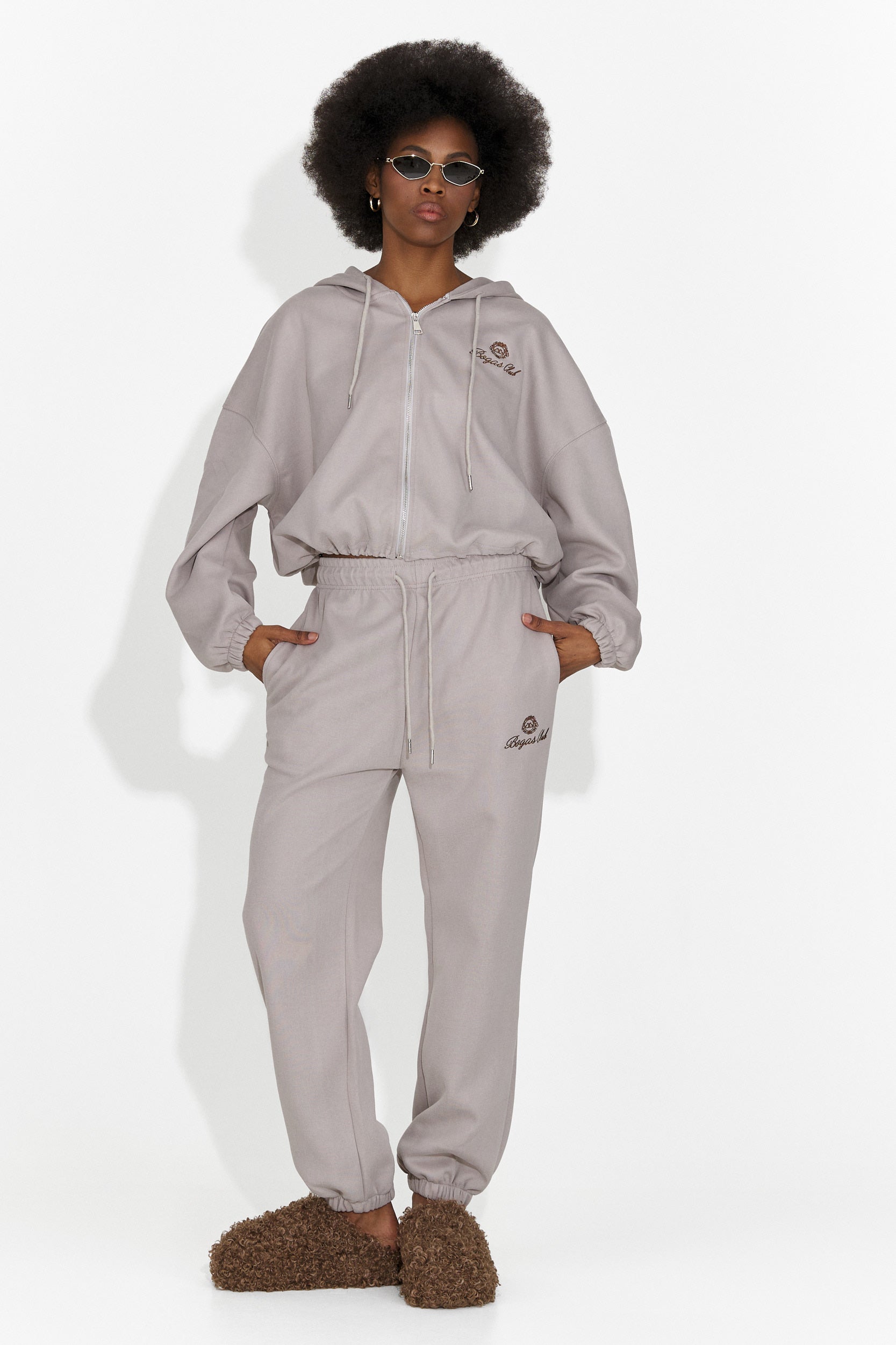 Katalea Bogas Casual Grigio Allenamento da Donna