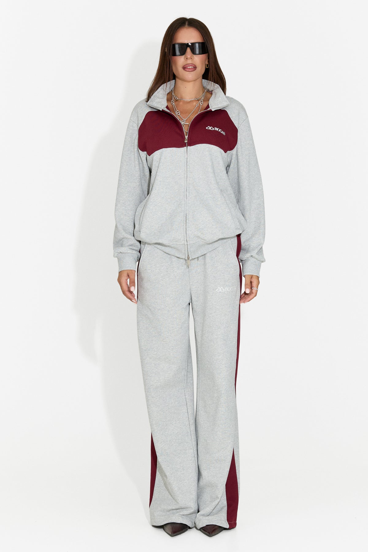 Tuta da donna casual grigia Baceia Bogas