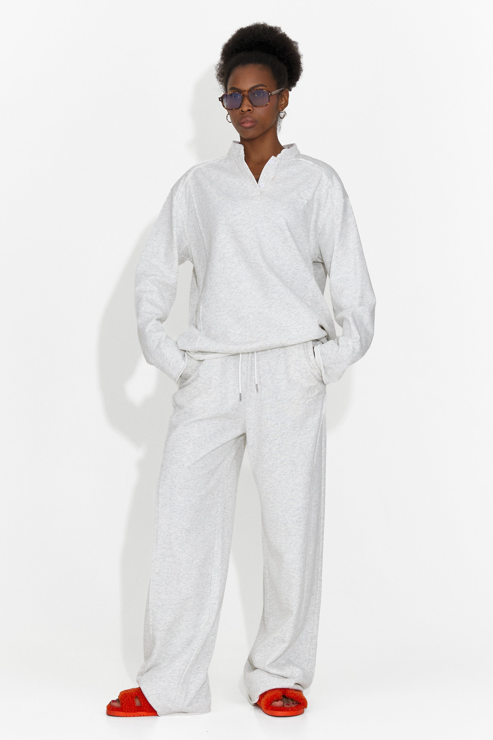 Tuta da Allenamento Casual Grigia da Donna Geomelia Bogas