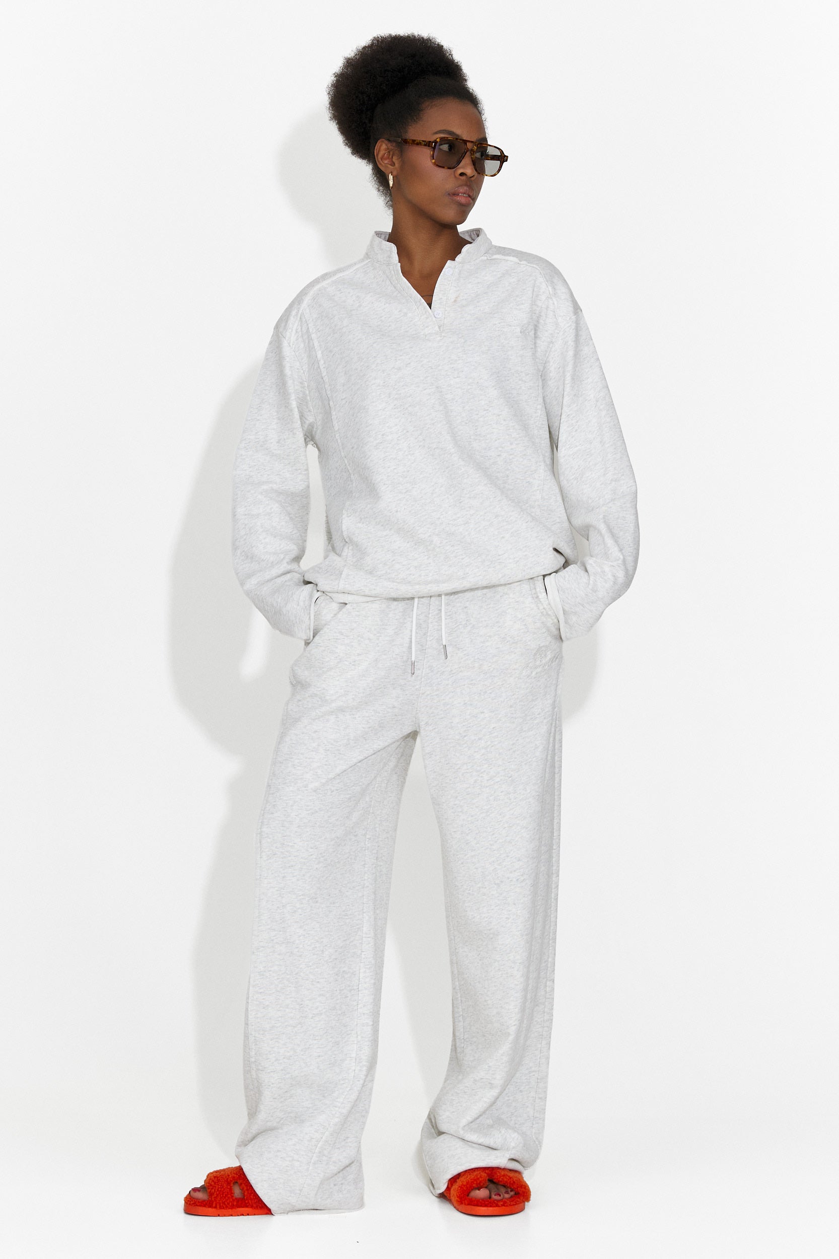 Tuta da Allenamento Casual Grigia da Donna Geomelia Bogas