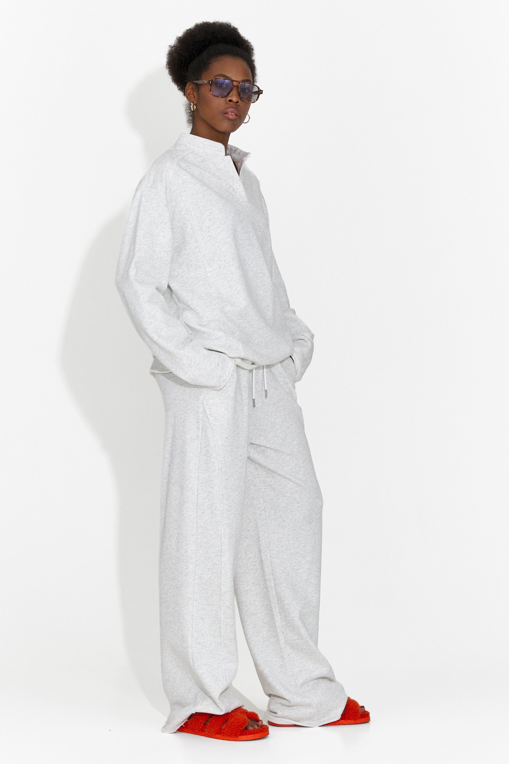 Tuta da Allenamento Casual Grigia da Donna Geomelia Bogas