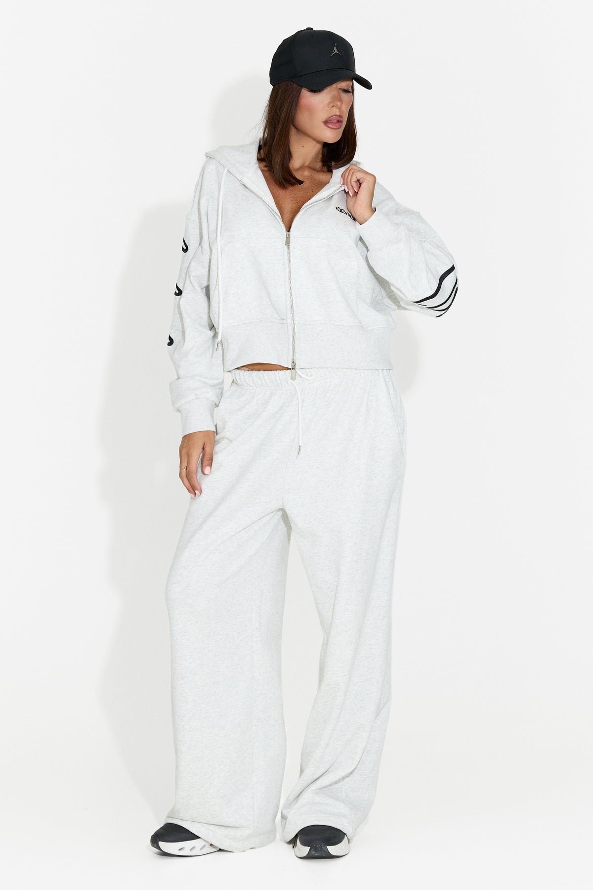 Tuta da donna casual grigia Jaliraeria Bogas