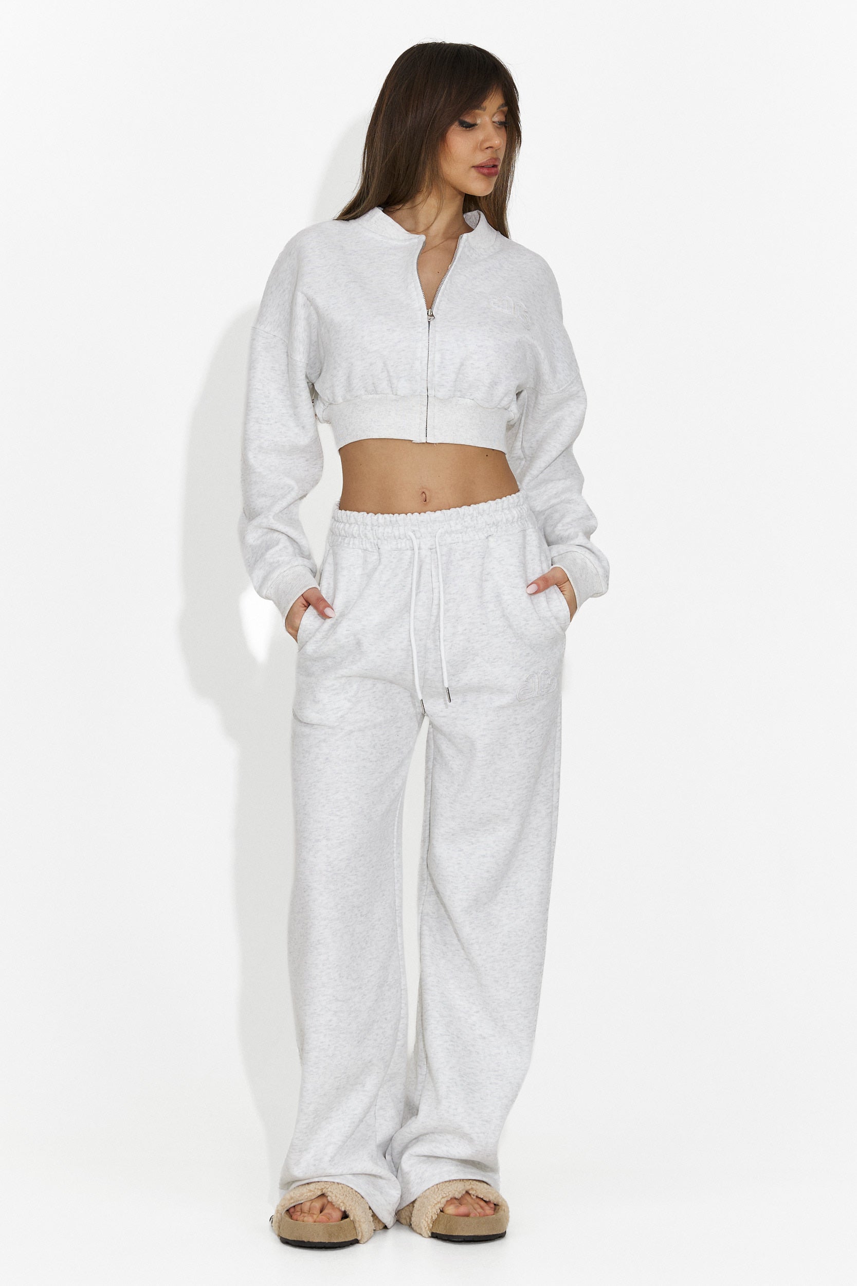 Ofelya Bogas Casual Grigio Allenamento da Donna